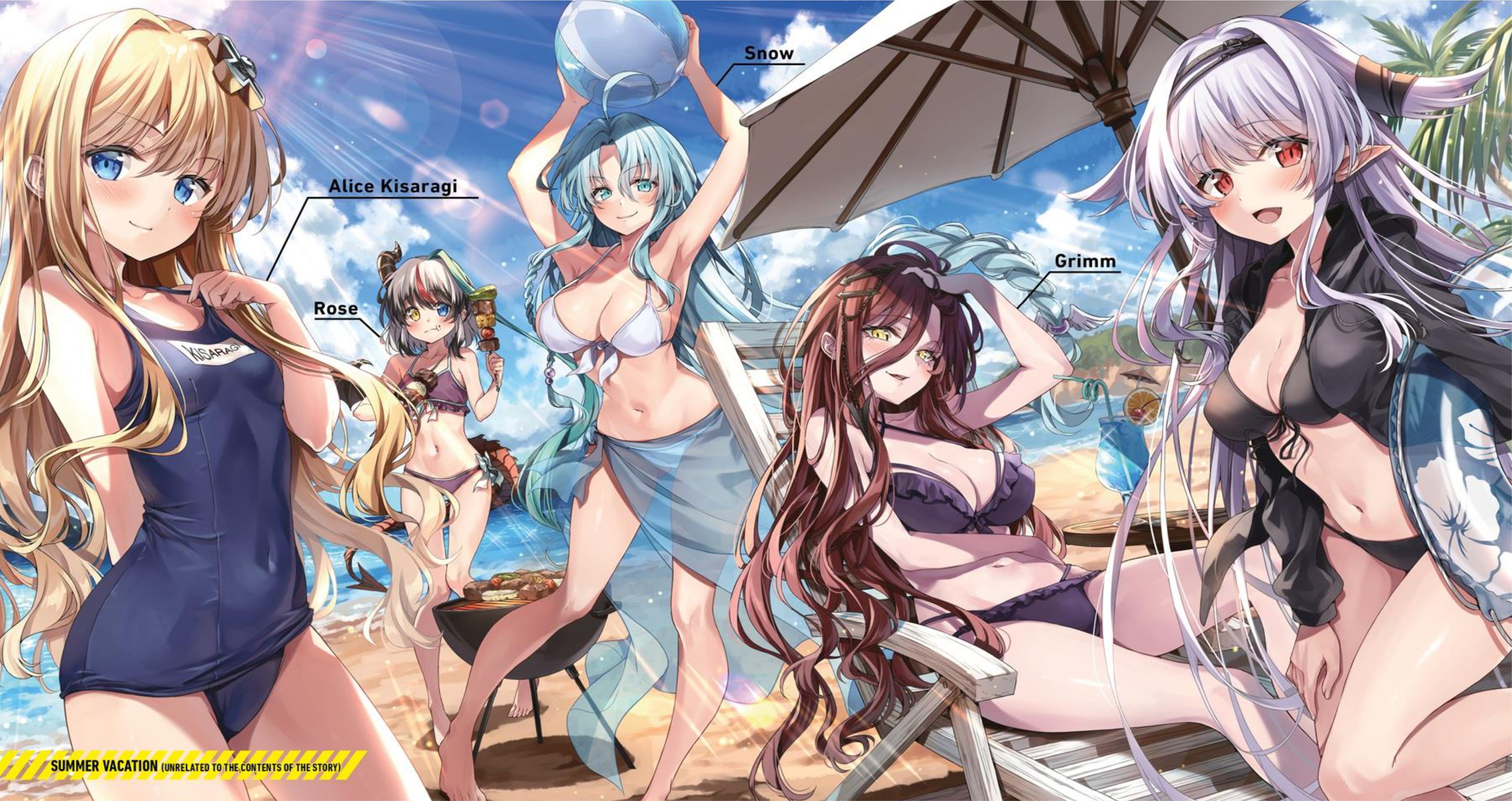 Sentouin, Hakenshimasu! V6 Illustration - Megumi Novel