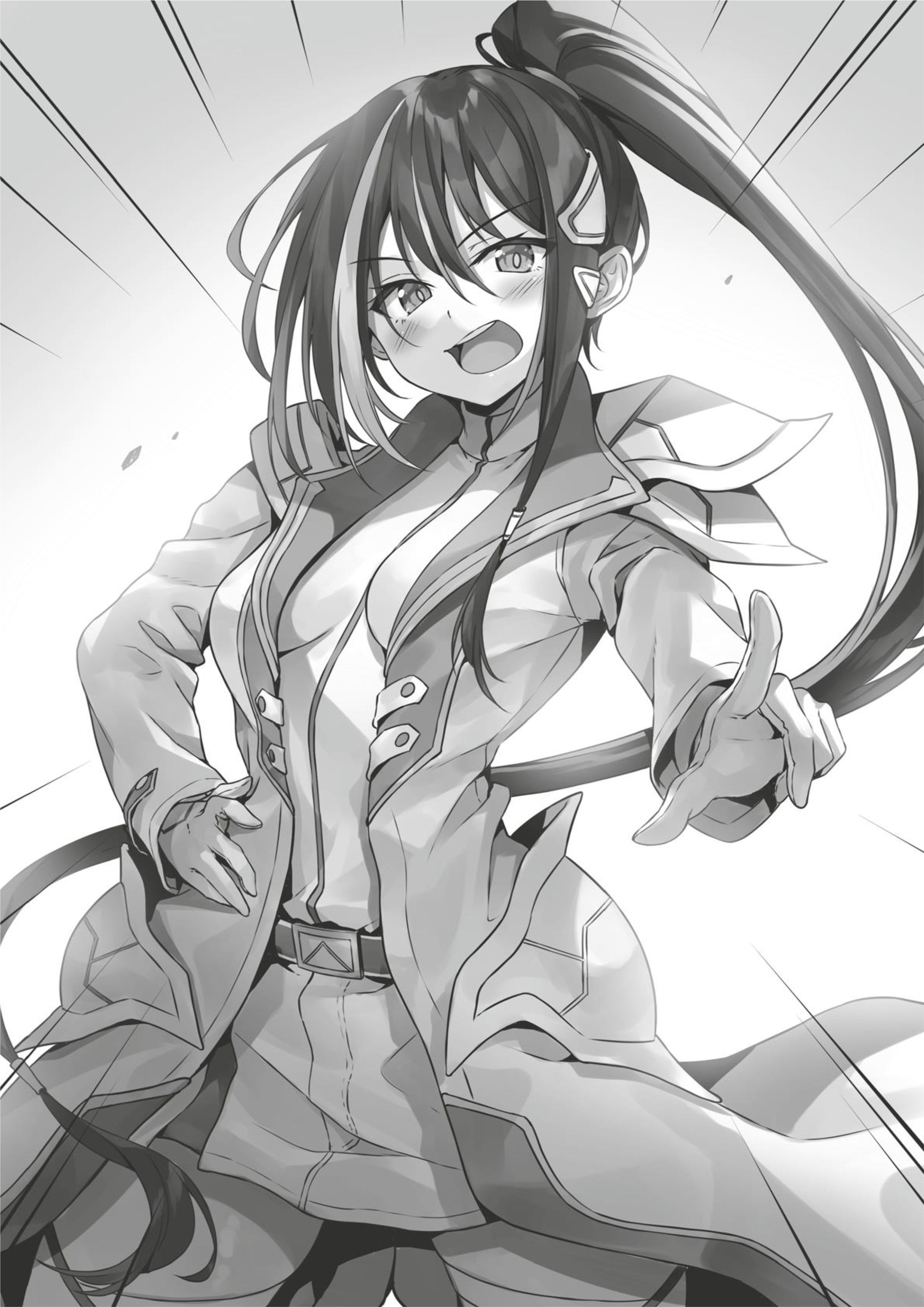 Sentouin, Hakenshimasu! V6 Illustration - Megumi Novel