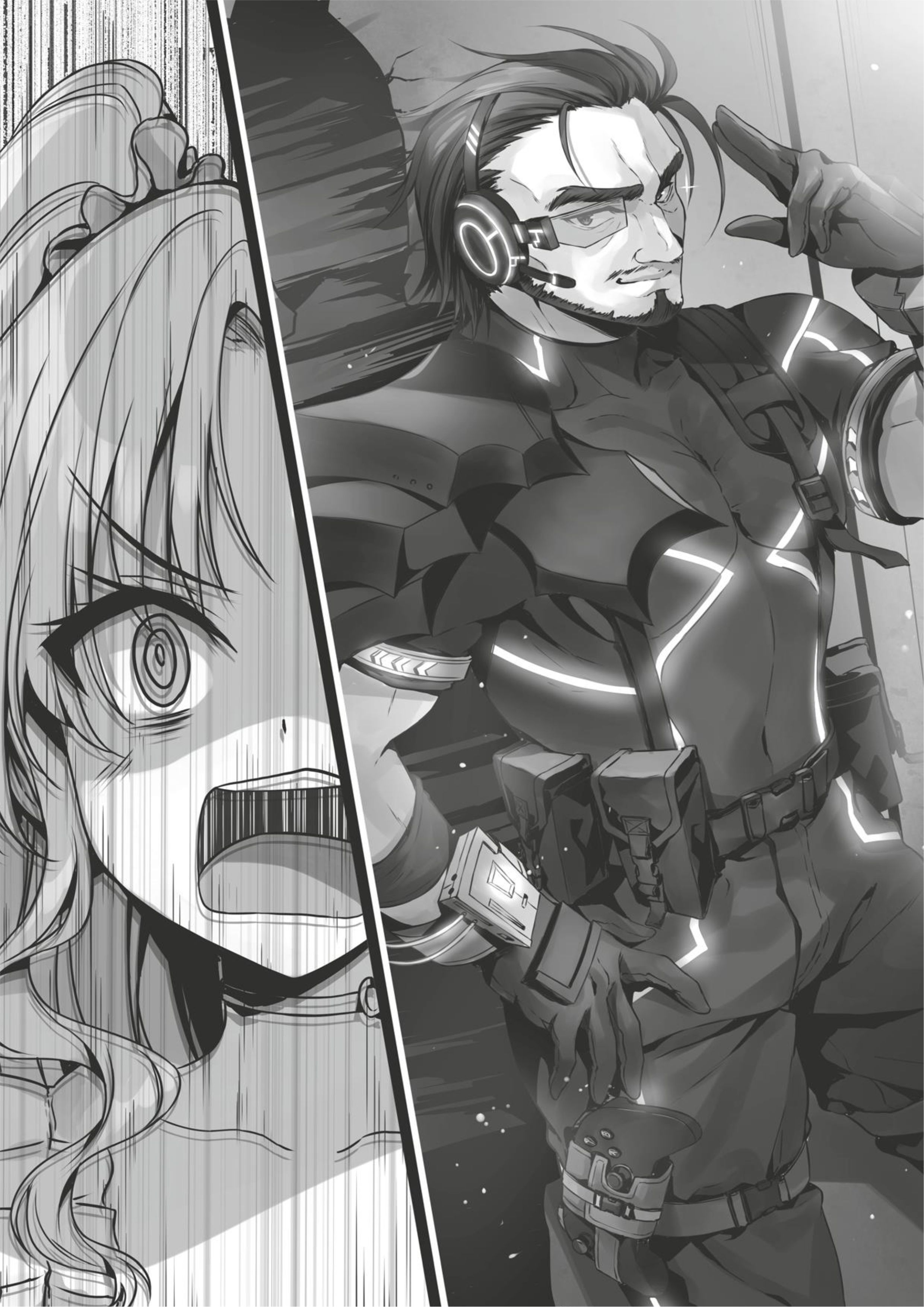 Sentouin, Hakenshimasu! V6 Illustration - Megumi Novel
