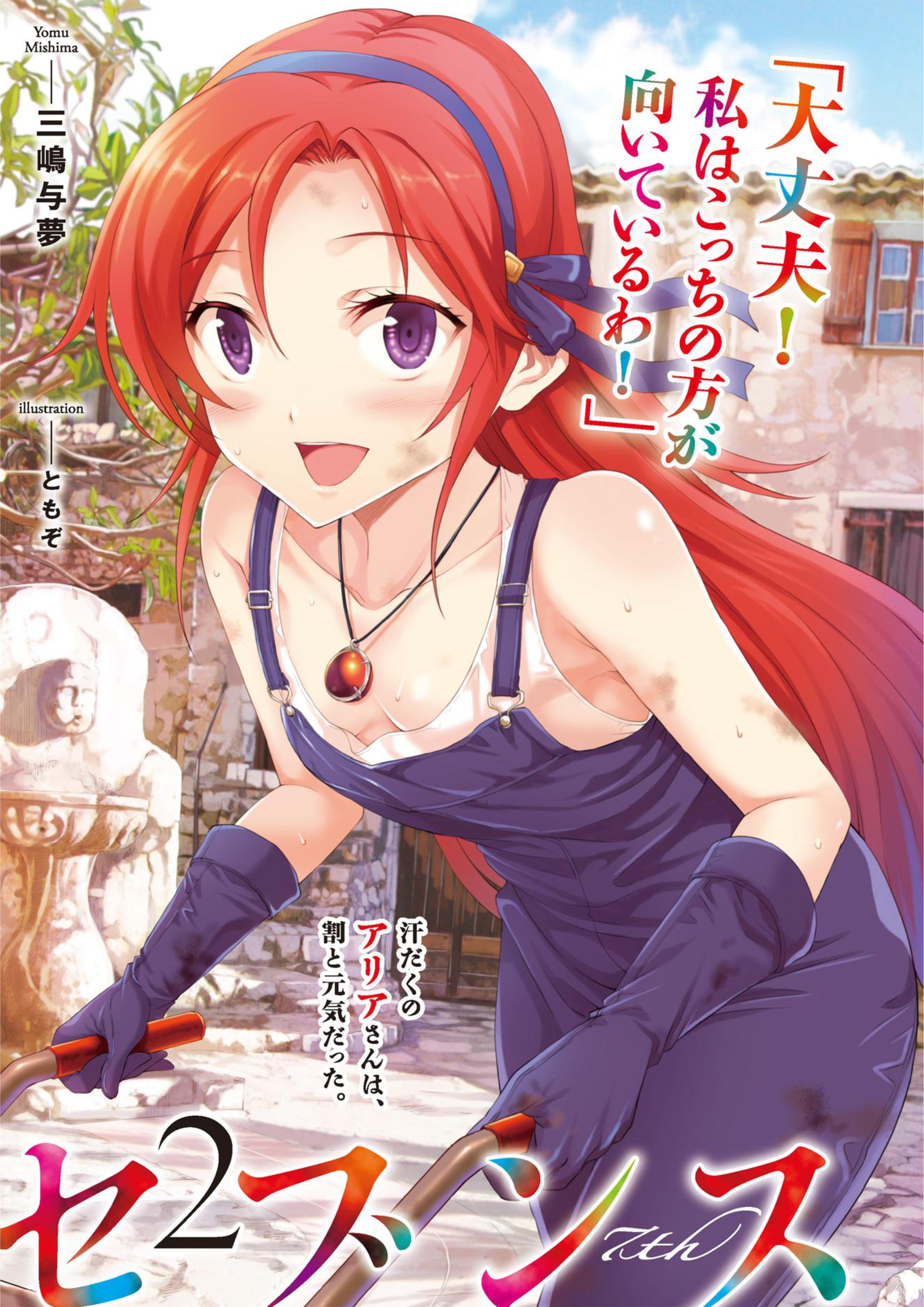 Seventh V2 Illustration - Megumi Novel