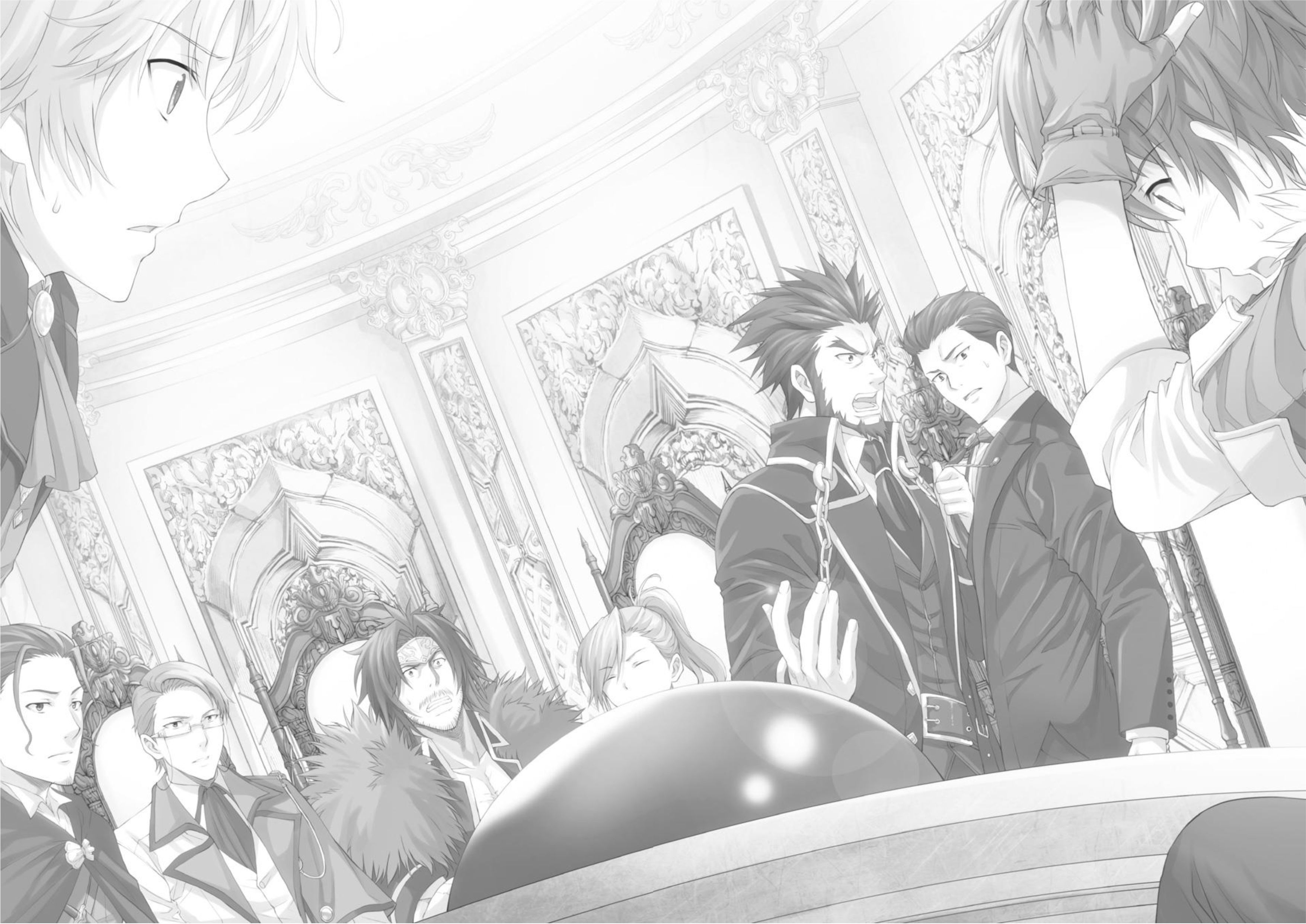 Seventh V2 Illustration - Megumi Novel