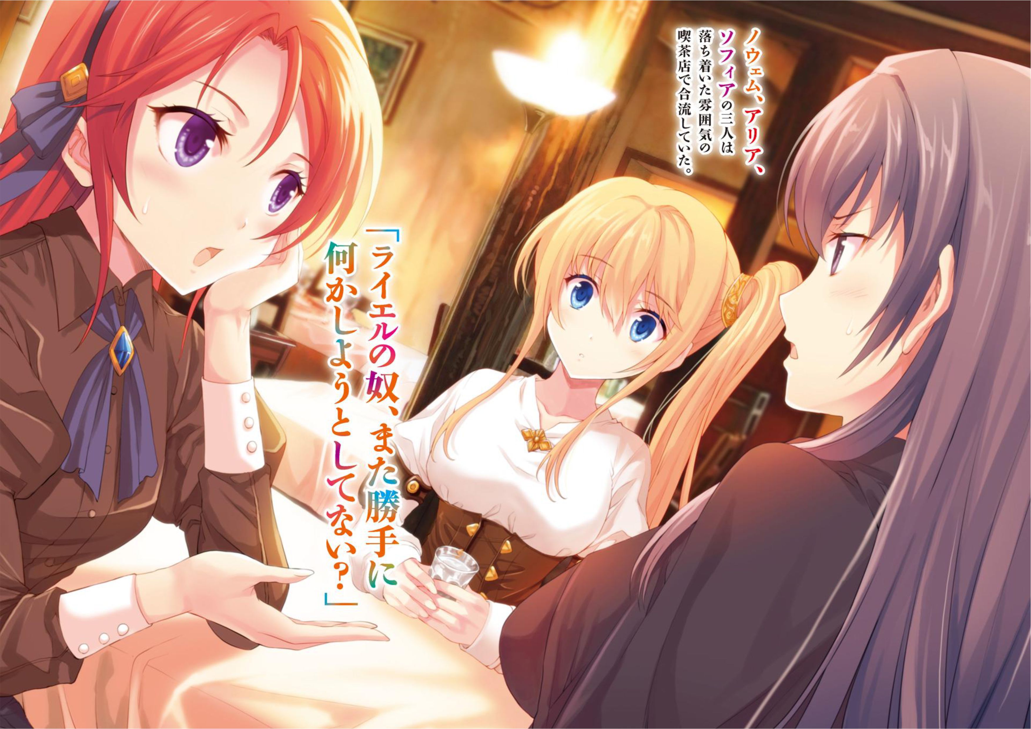 Seventh V3 Illustration - Megumi Novel