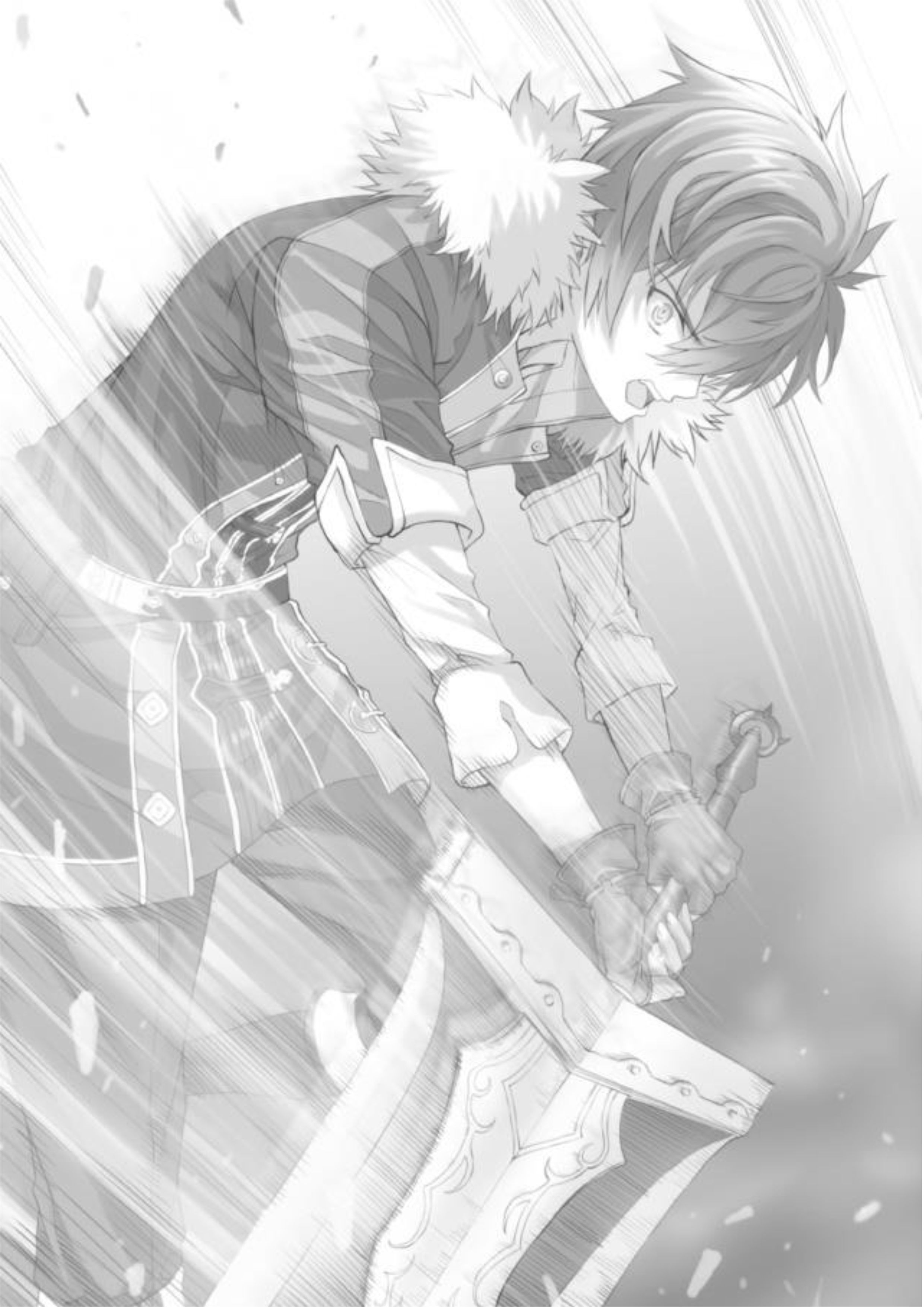 Seventh V3 Illustration - Megumi Novel