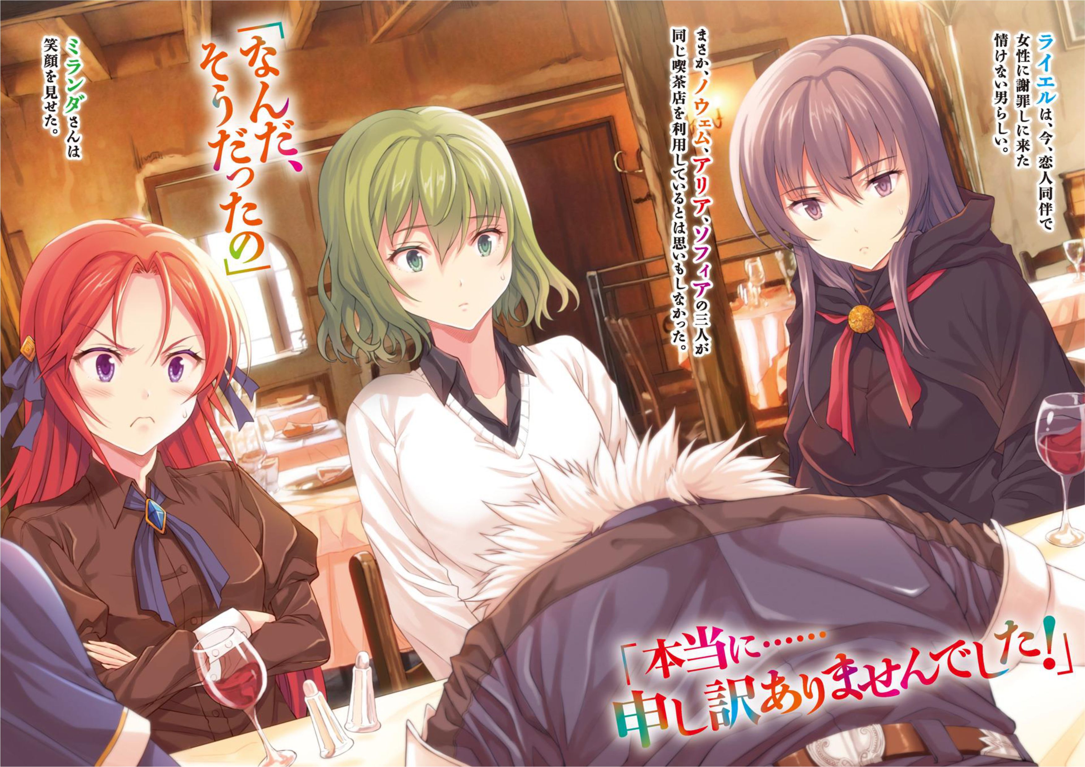 Seventh V4 Illustration - Megumi Novel