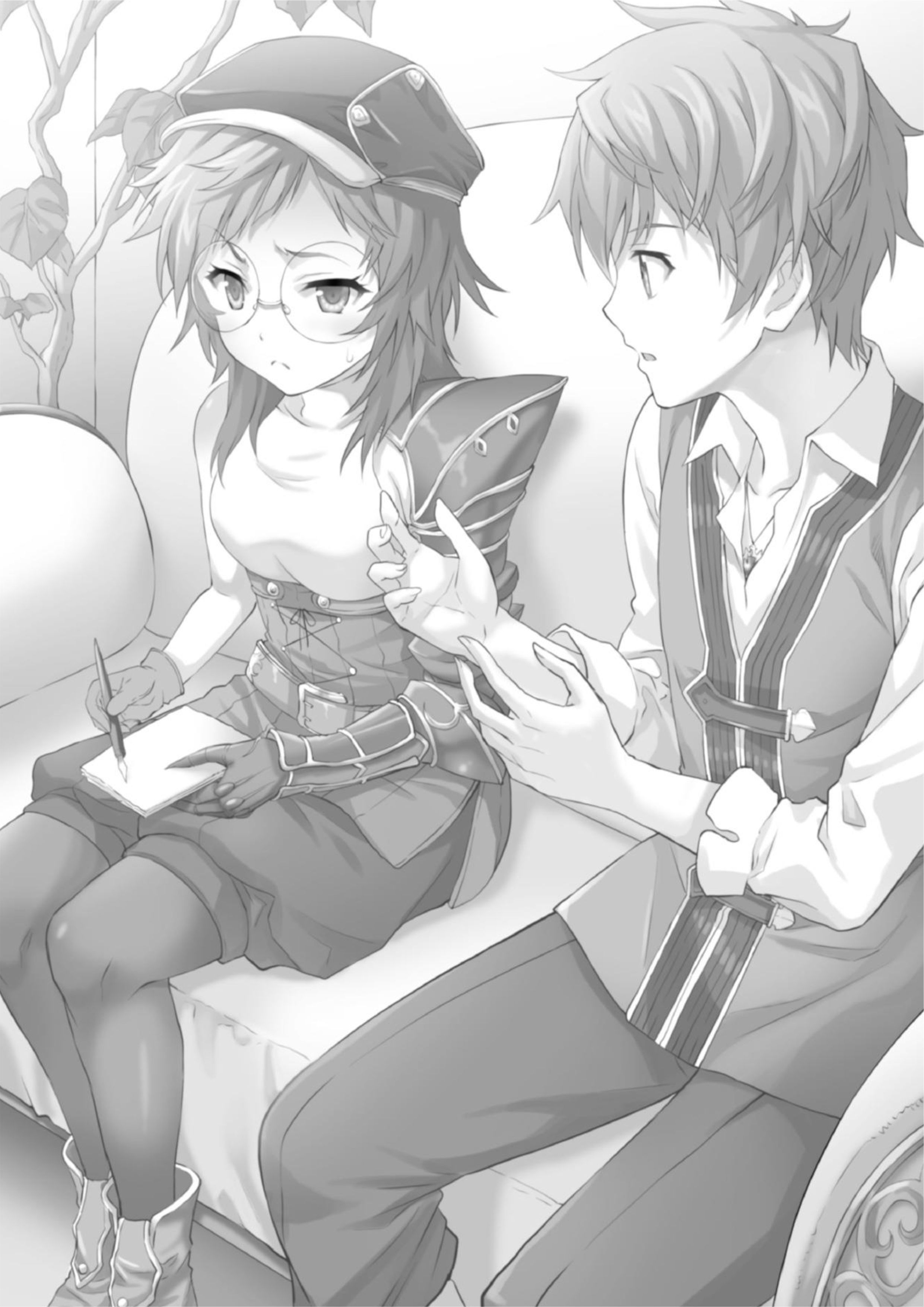 Seventh V7 Illustration - Megumi Novel