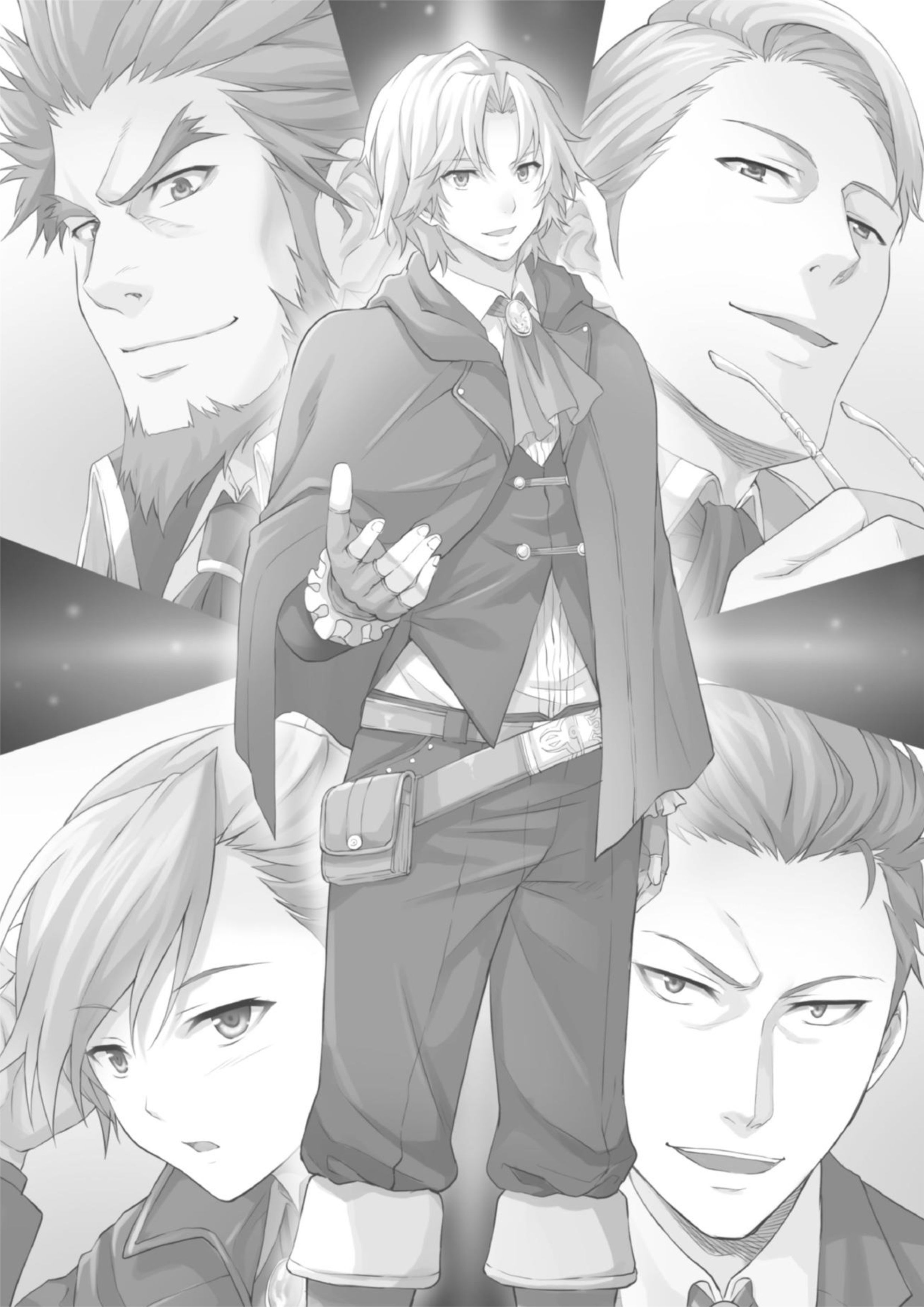 Seventh V7 Illustration - Megumi Novel