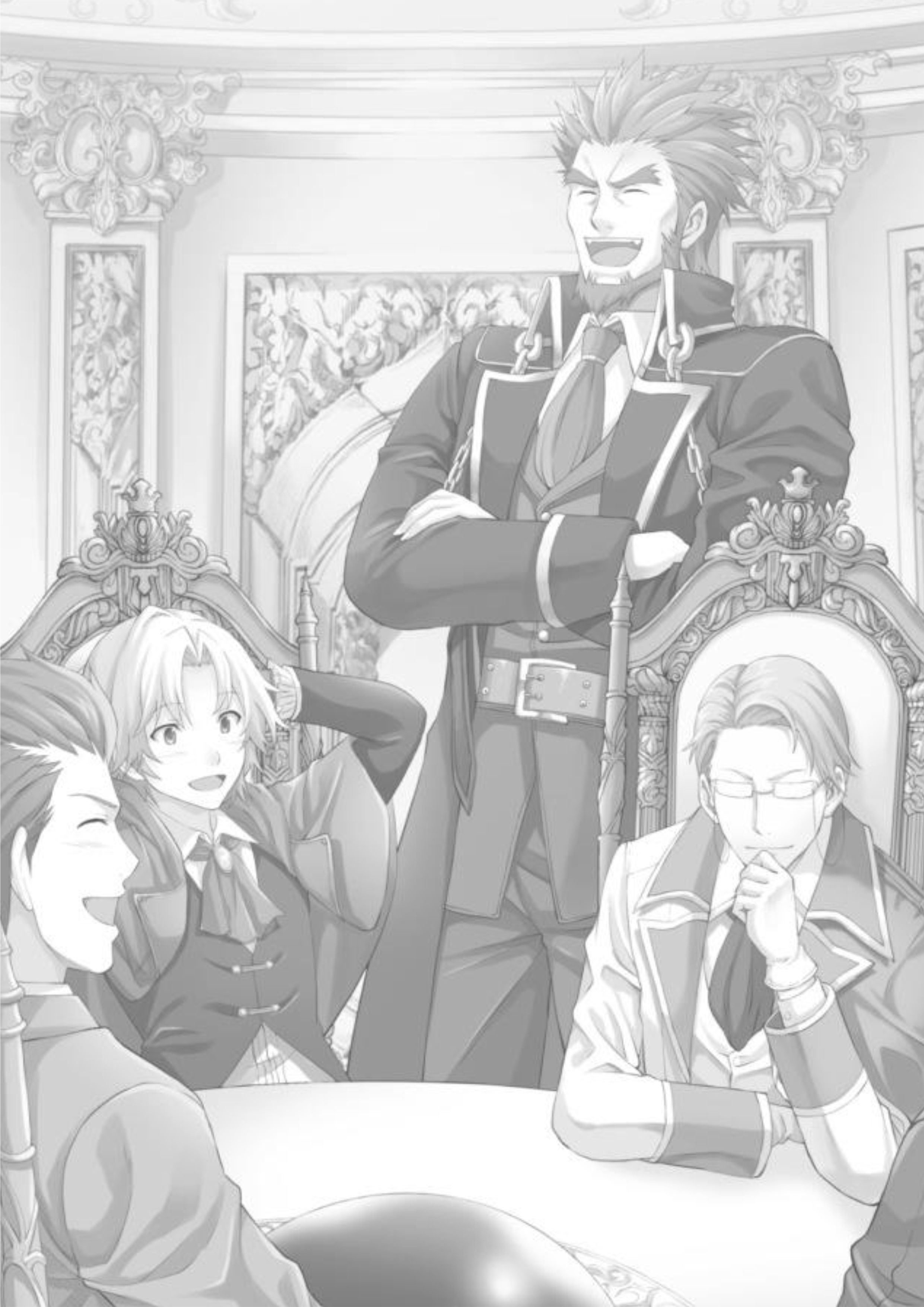 Seventh V8 Illustration - Megumi Novel