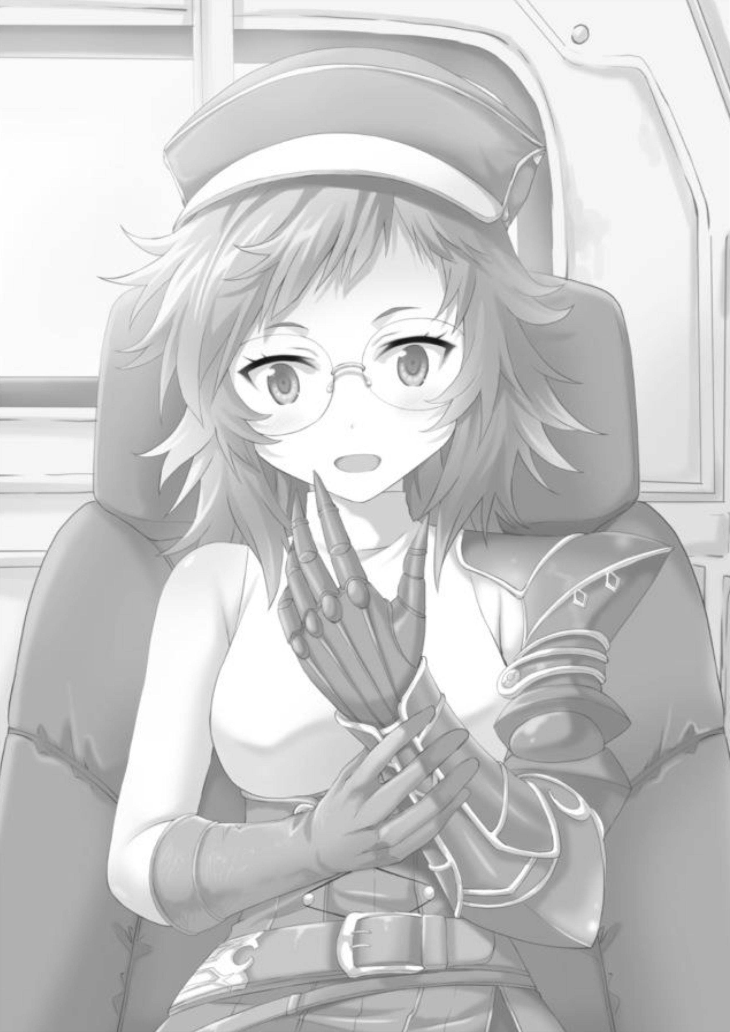 Seventh V8 Illustration - Megumi Novel
