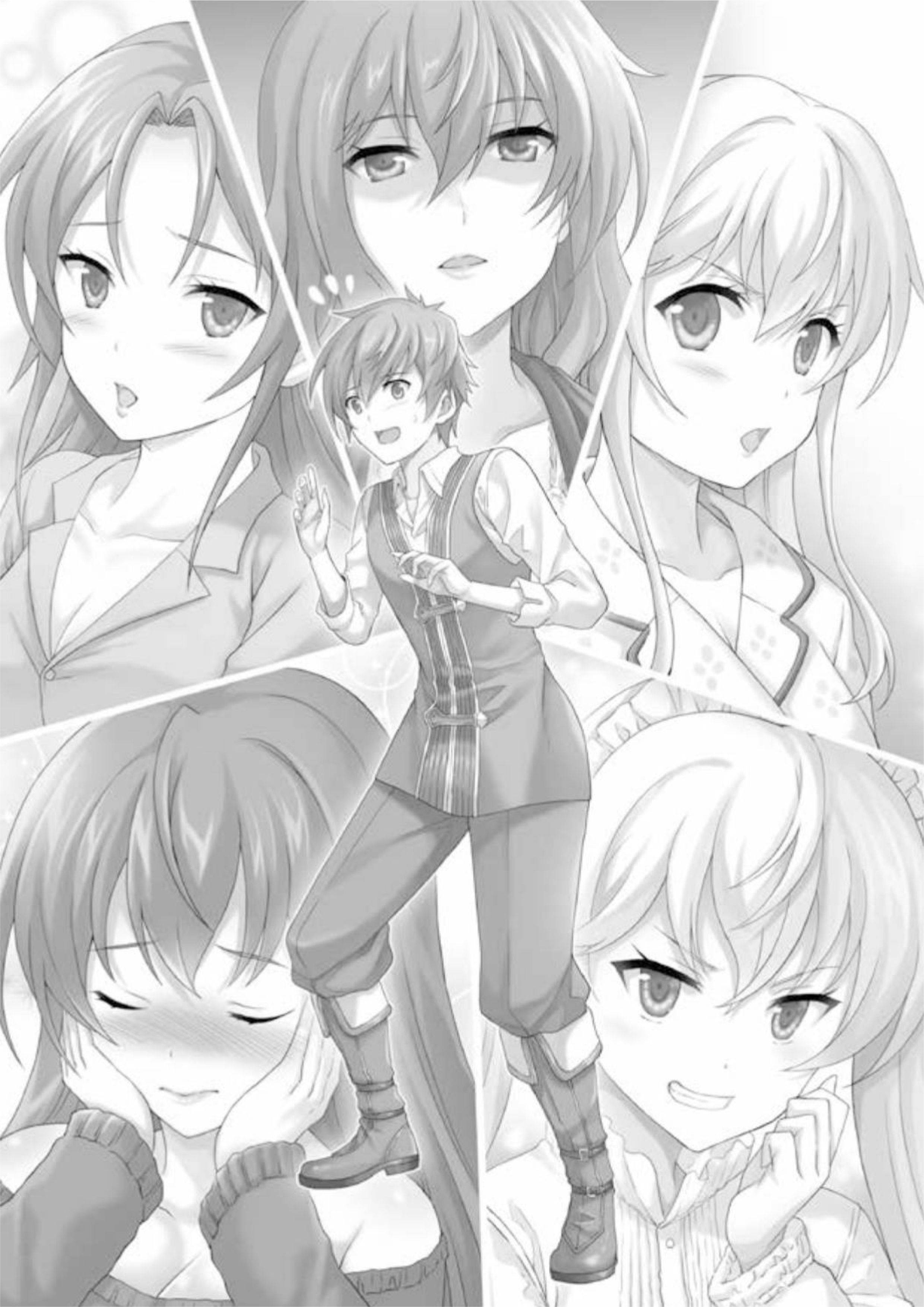 Seventh V9 Illustration - Megumi Novel