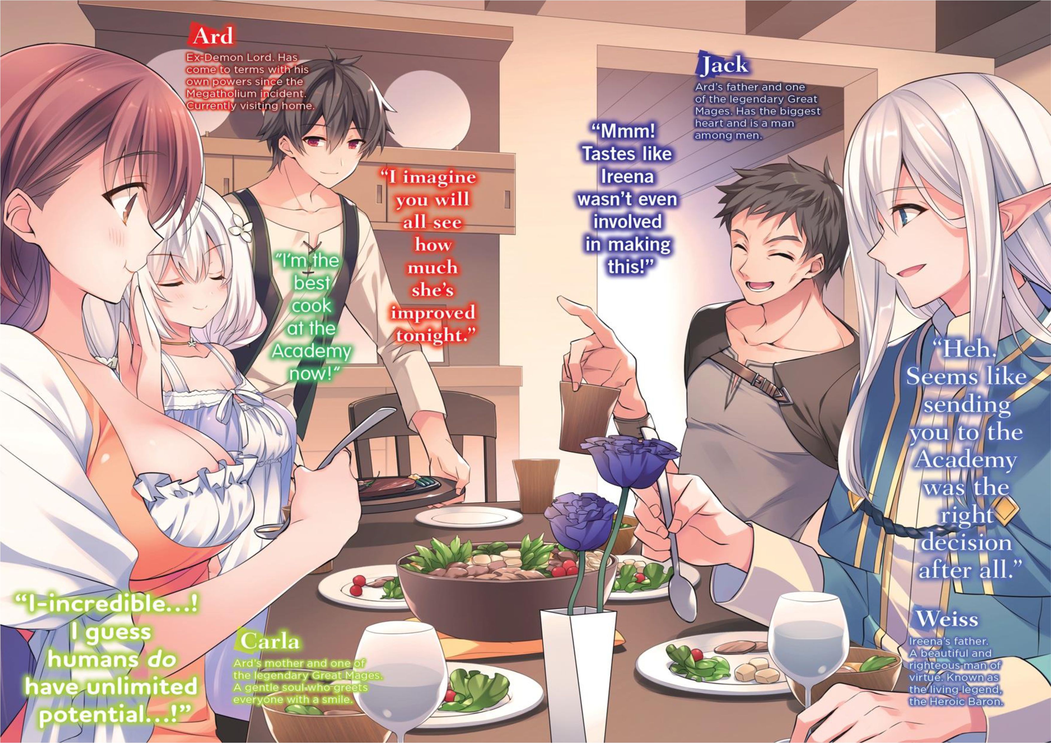 Shijou Saikyou no Daimaou, Murabito A ni Tensei Suru V6 Illustration - Megumi Novel