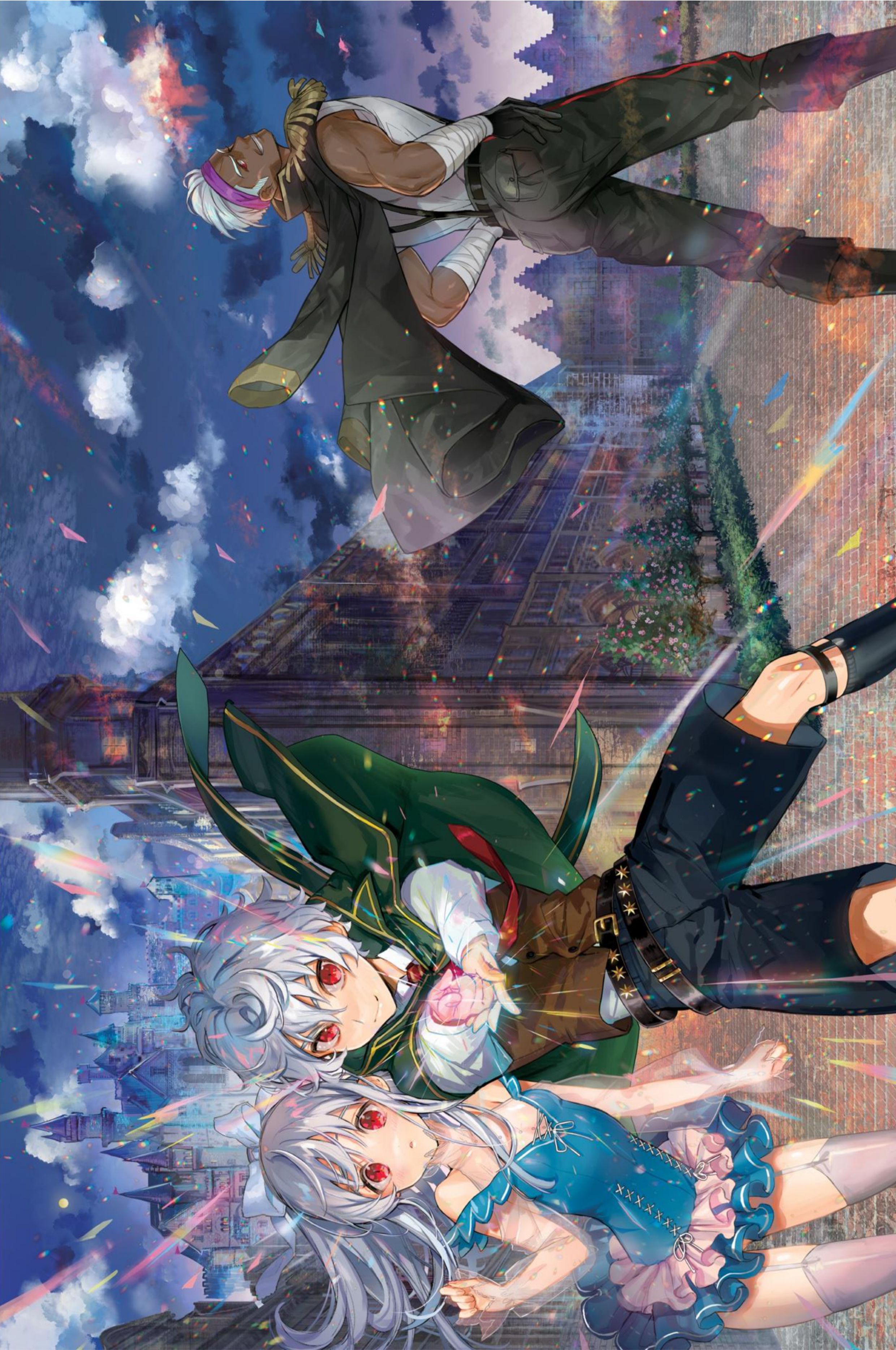 Shikkaku Kara Hajimeru Nariagari Madō Shidō V1 Illustration - Megumi Novel