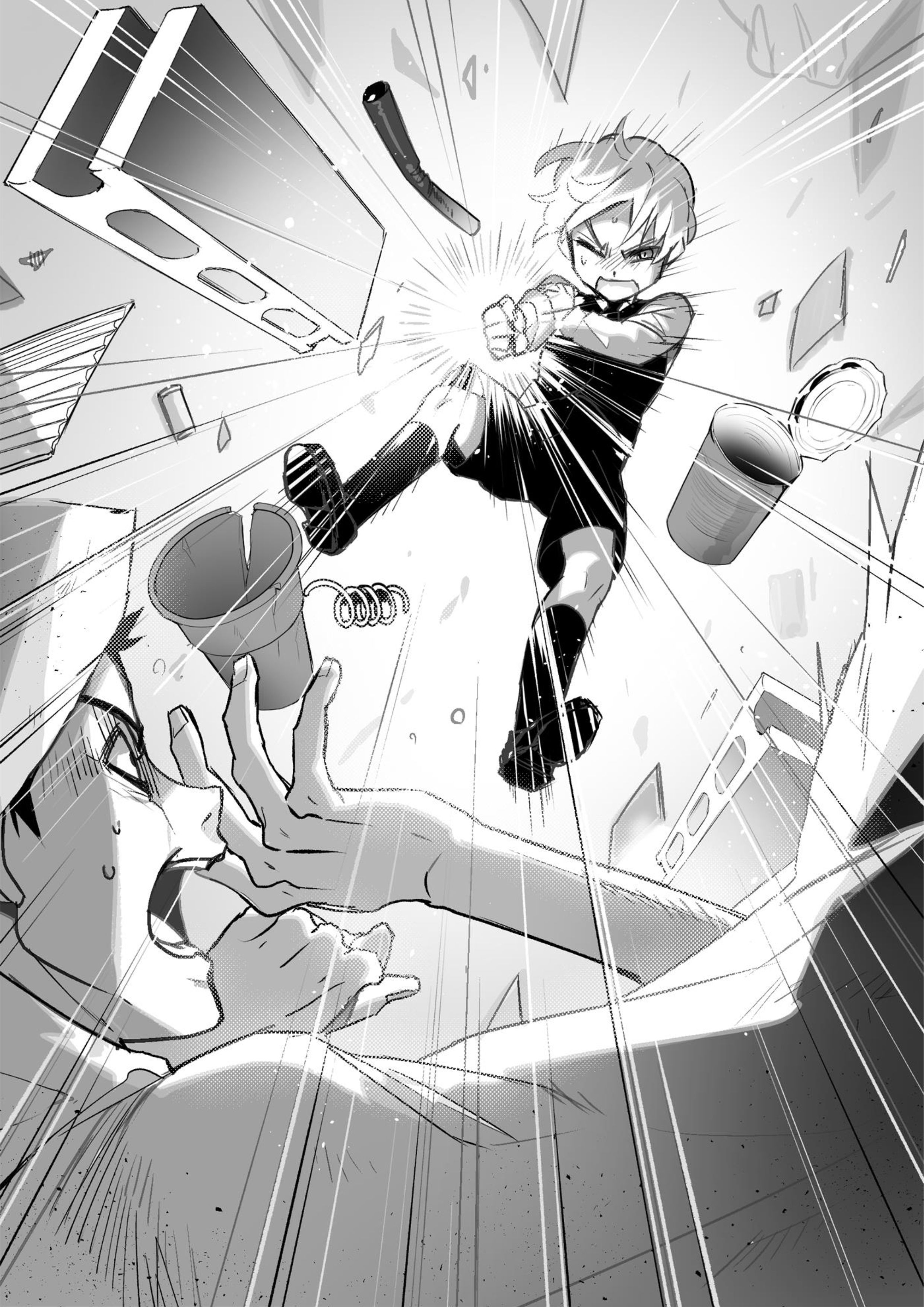 Shikkaku Kara Hajimeru Nariagari Madō Shidō V1 Illustration - Megumi Novel