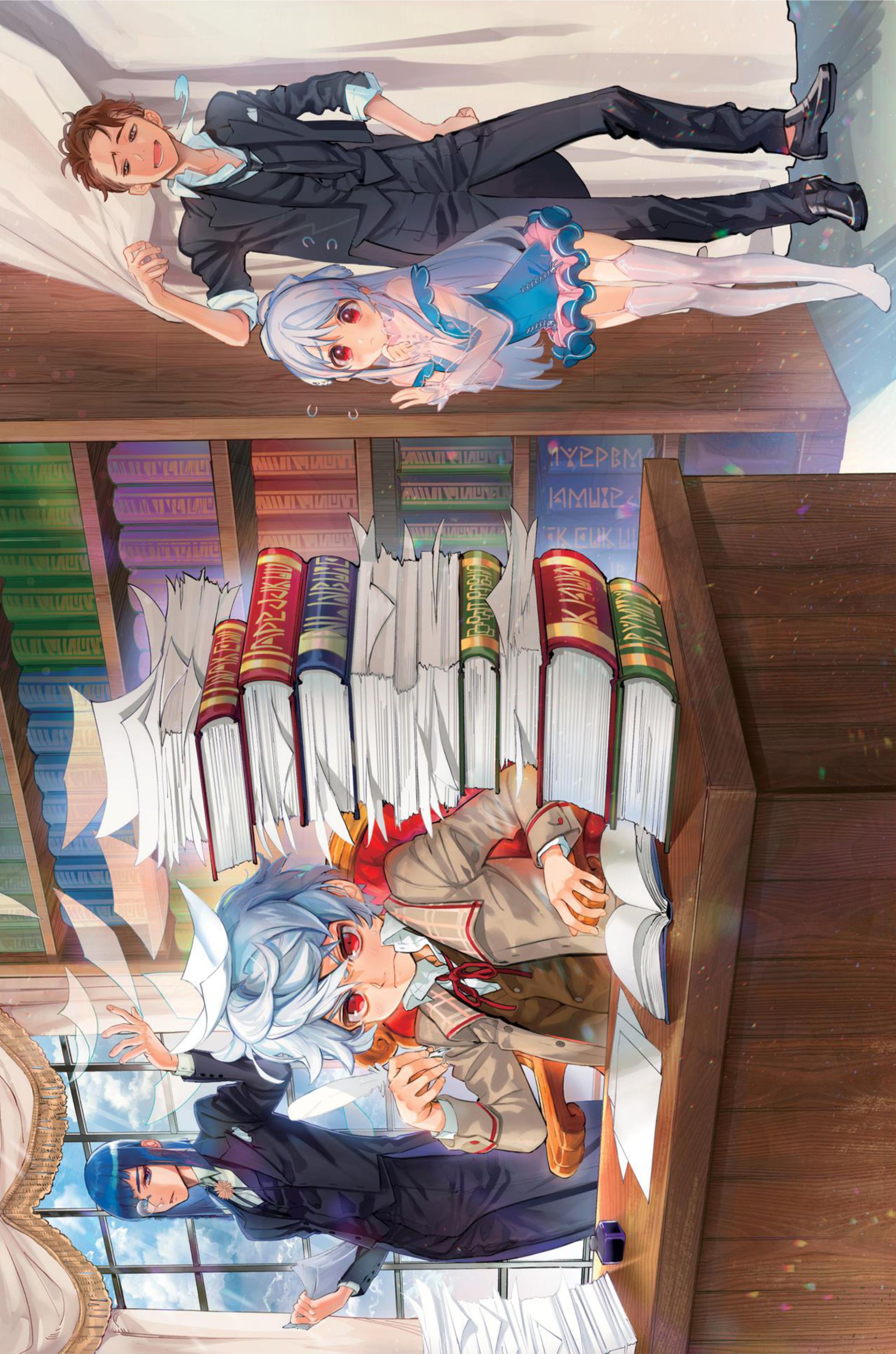 Shikkaku Kara Hajimeru Nariagari Madō Shidō V2 Illustration - Megumi Novel