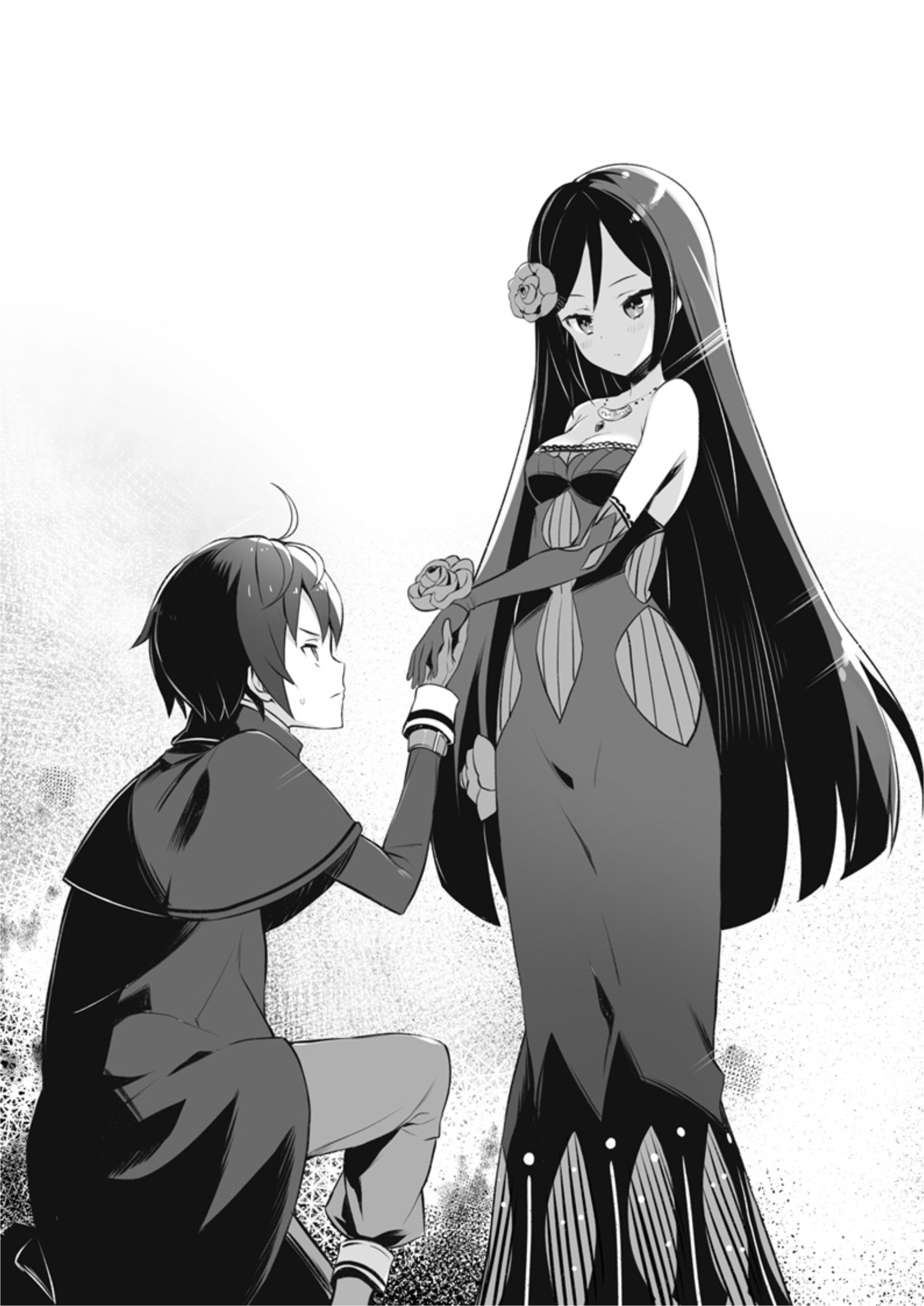 Shinja Zero no Megami-sama V4 Illustration - Megumi Novel