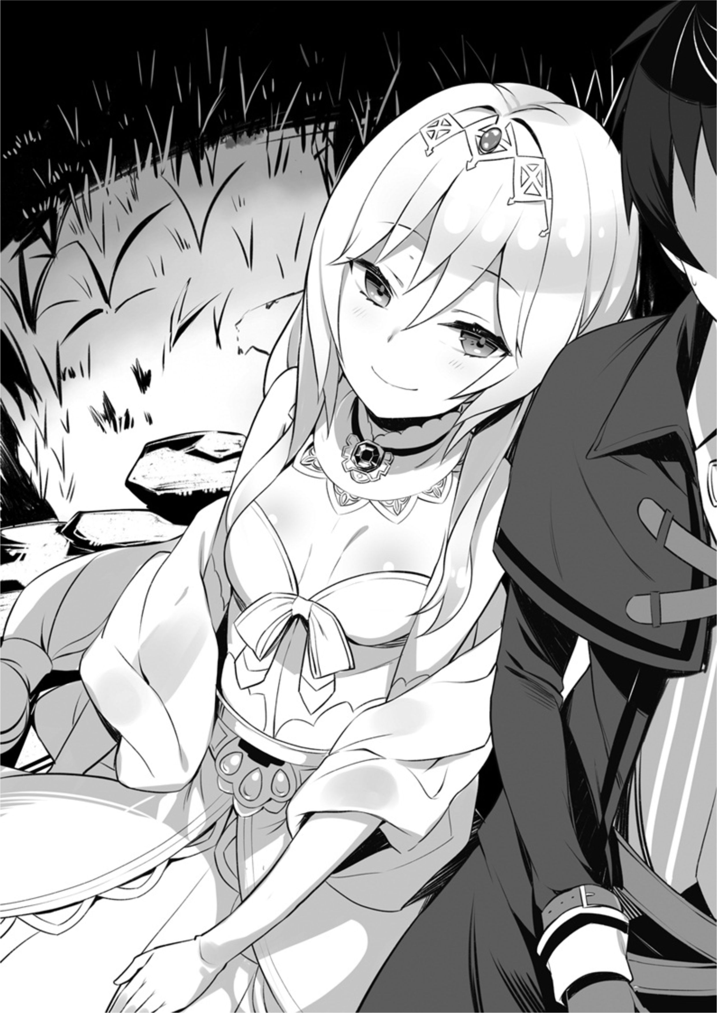 Shinja Zero no Megami-sama V4 Illustration - Megumi Novel