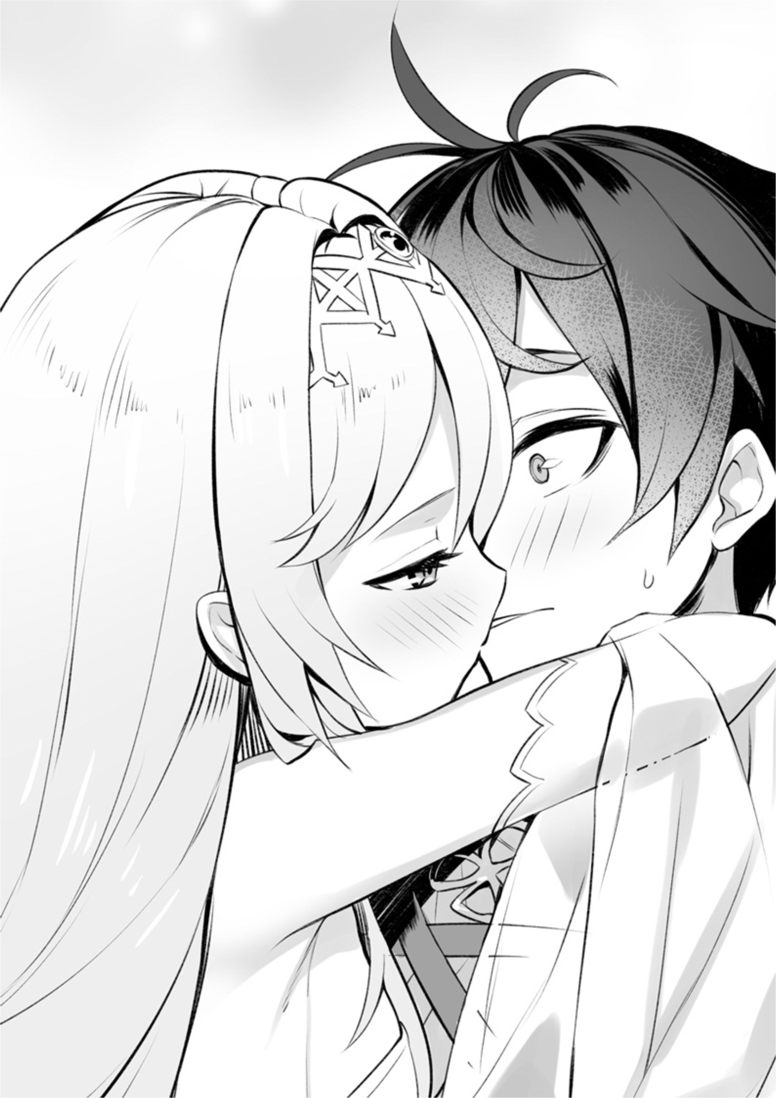 Shinja Zero no Megami-sama V5 Illustration - Megumi Novel