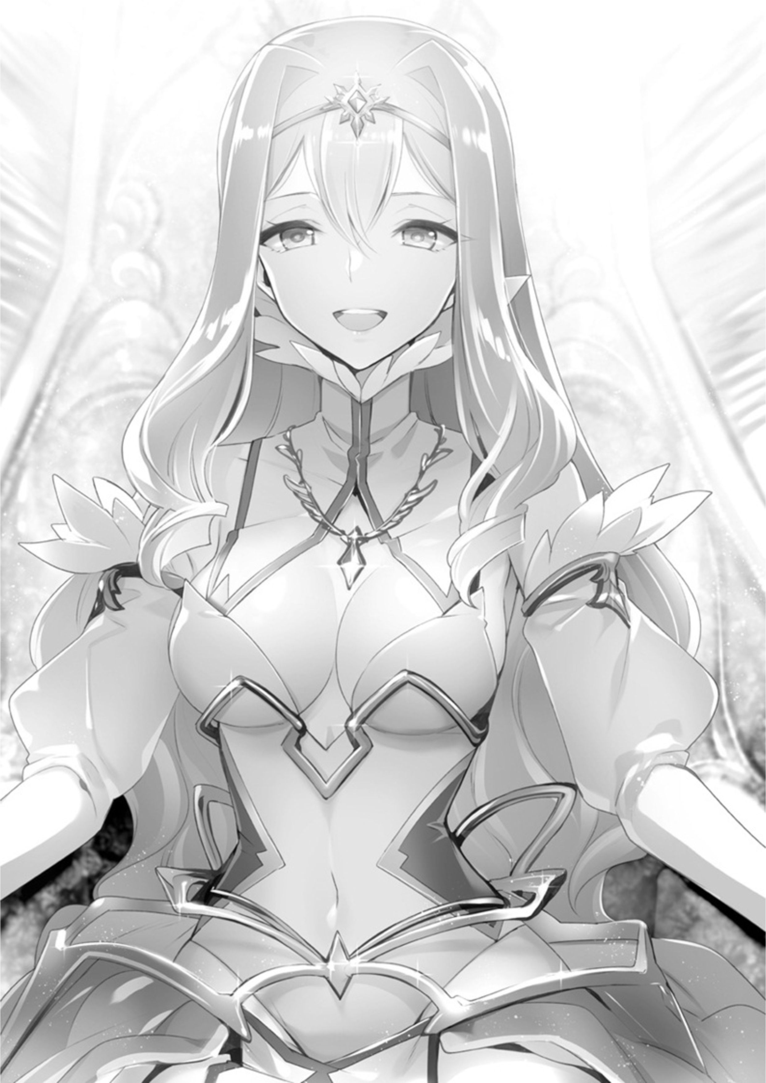 Shinwa Densetsu no Eiyuu no Isekaitan V10 Illustration - Megumi Novel