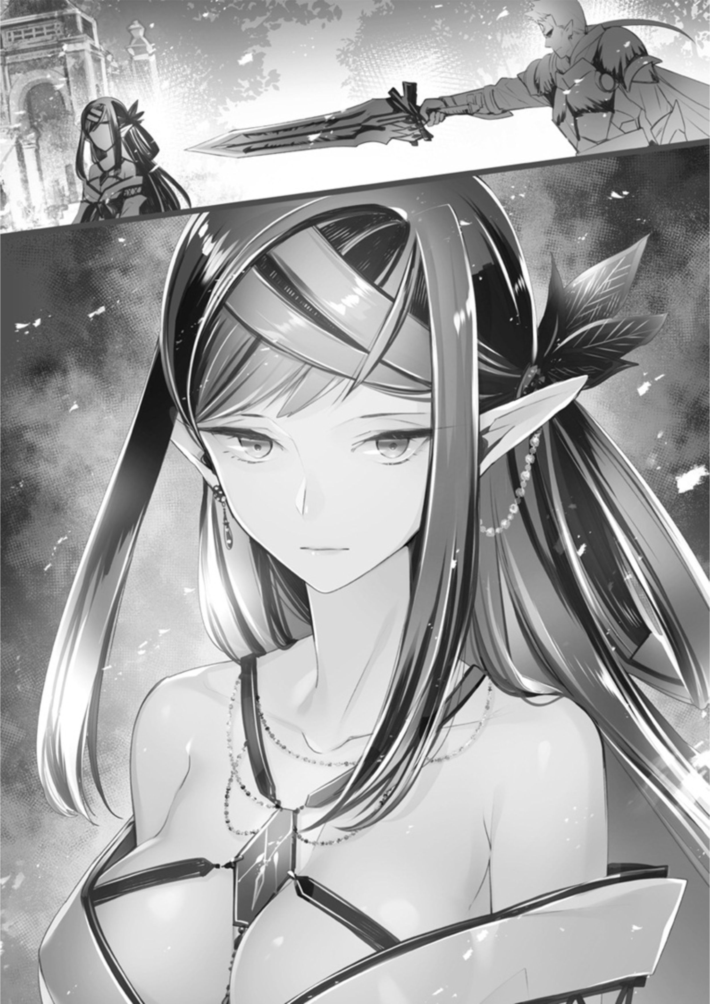 Shinwa Densetsu no Eiyuu no Isekaitan V10 Illustration - Megumi Novel