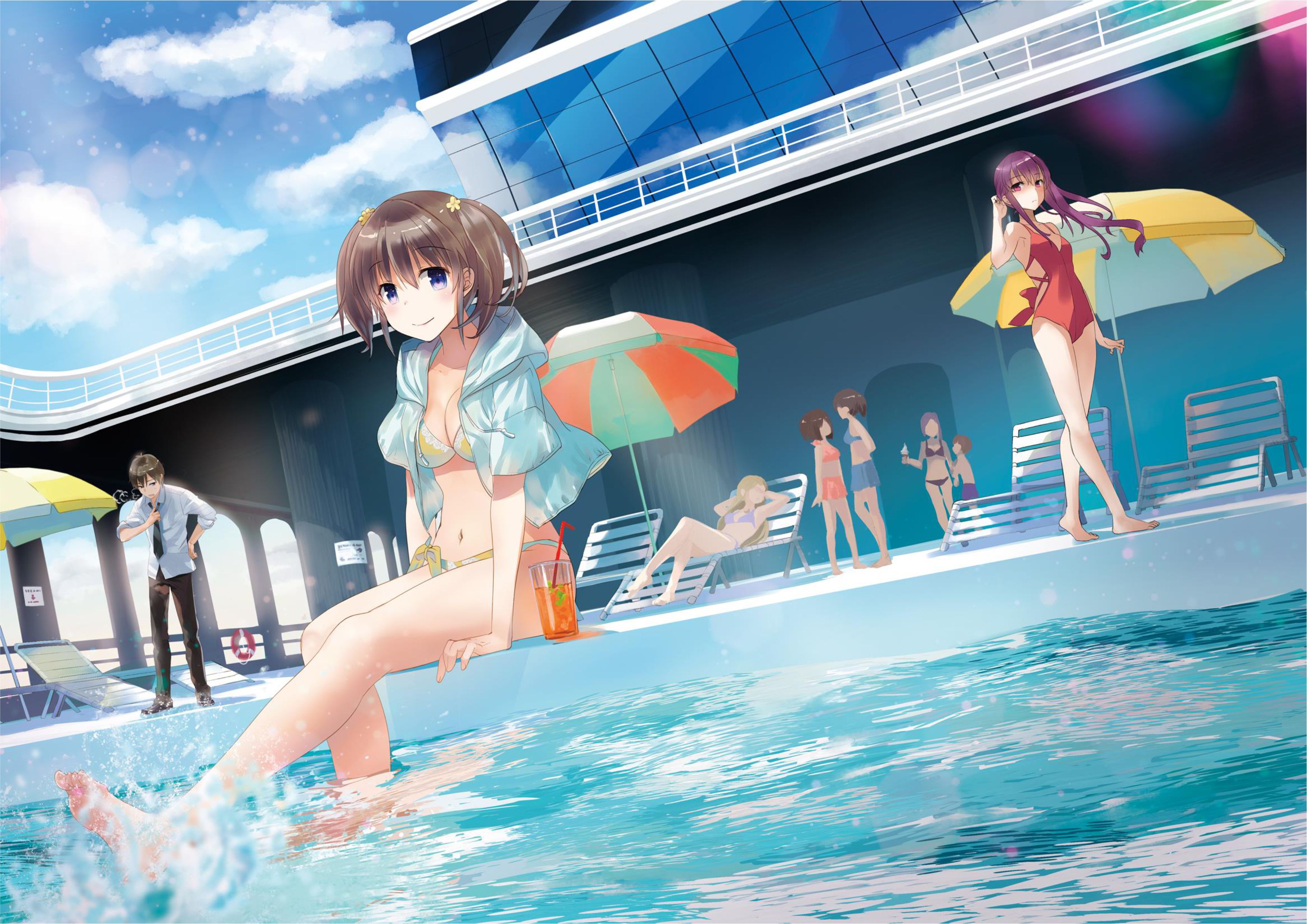 Sokushi Cheat ga Saikyou Sugite V6 Illustration - Megumi Novel