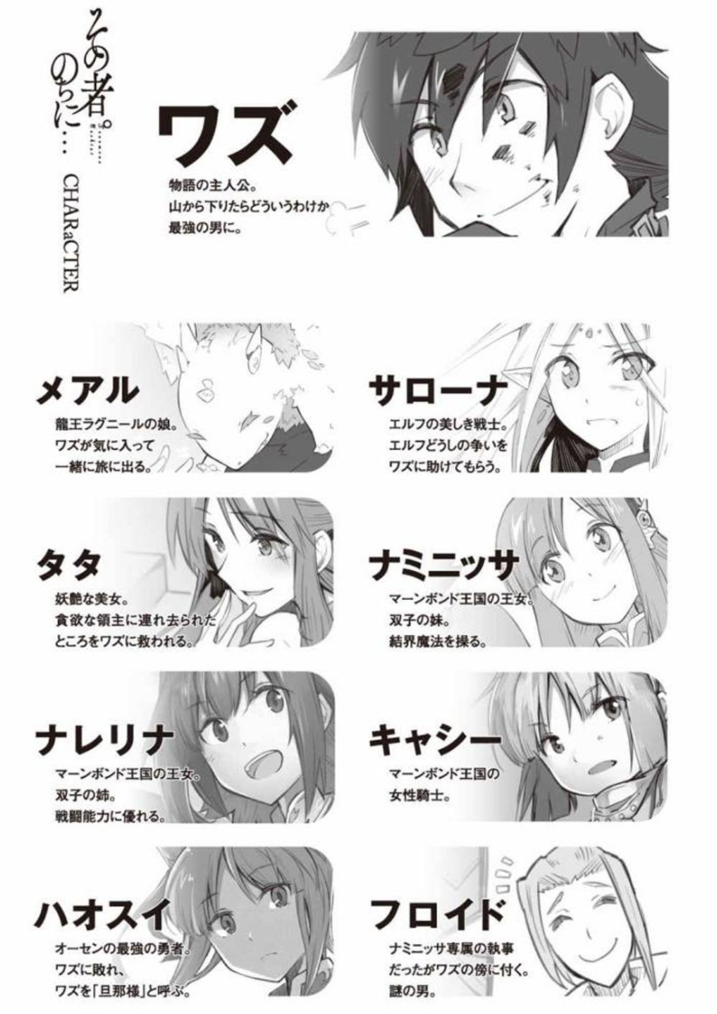 Sono Mono Nochi Ni V3 Illustration - Megumi Novel