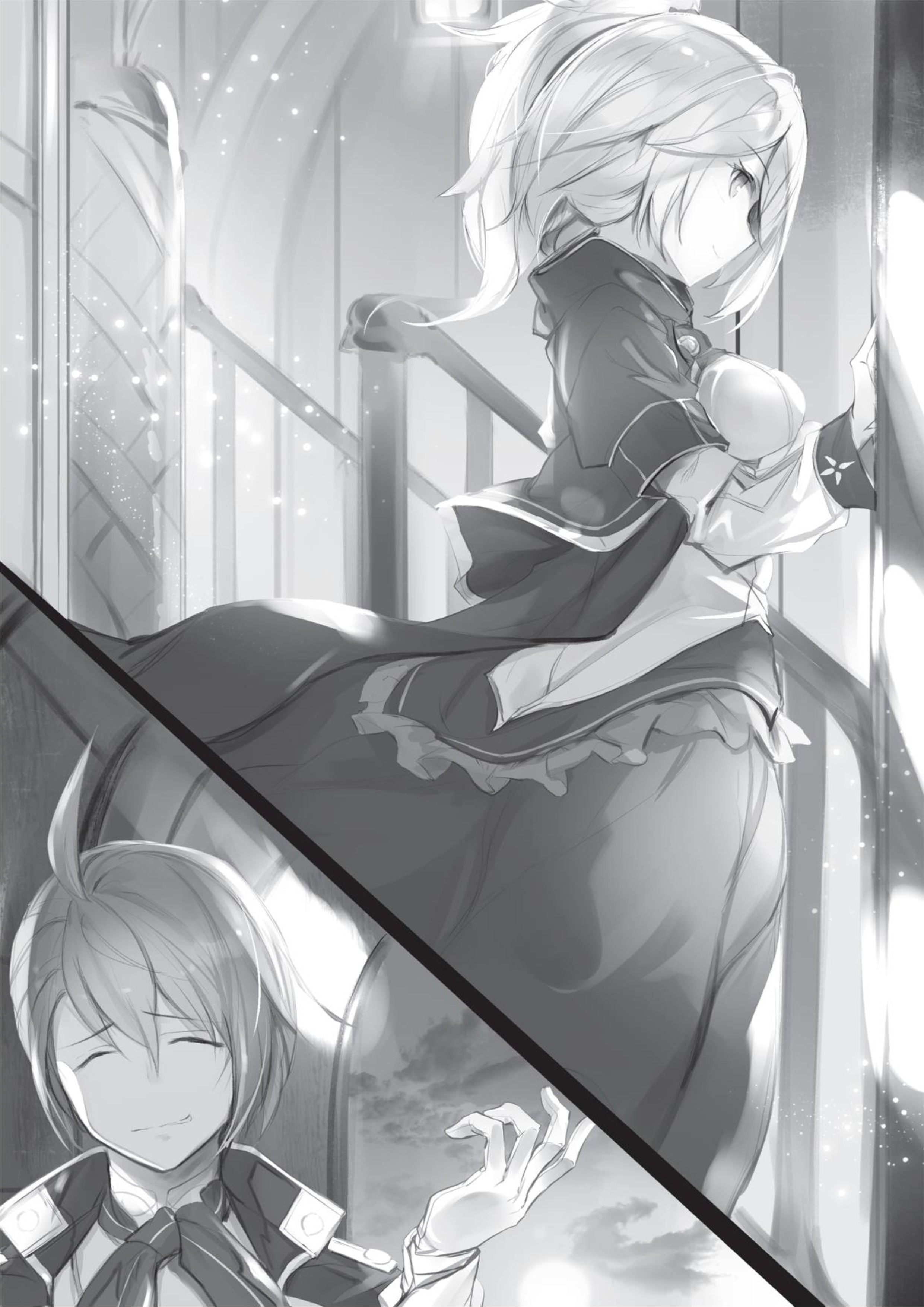 Tensai Ouji no Akaji Kokka Saisei Jutsu V4 Illustration - Megumi Novel