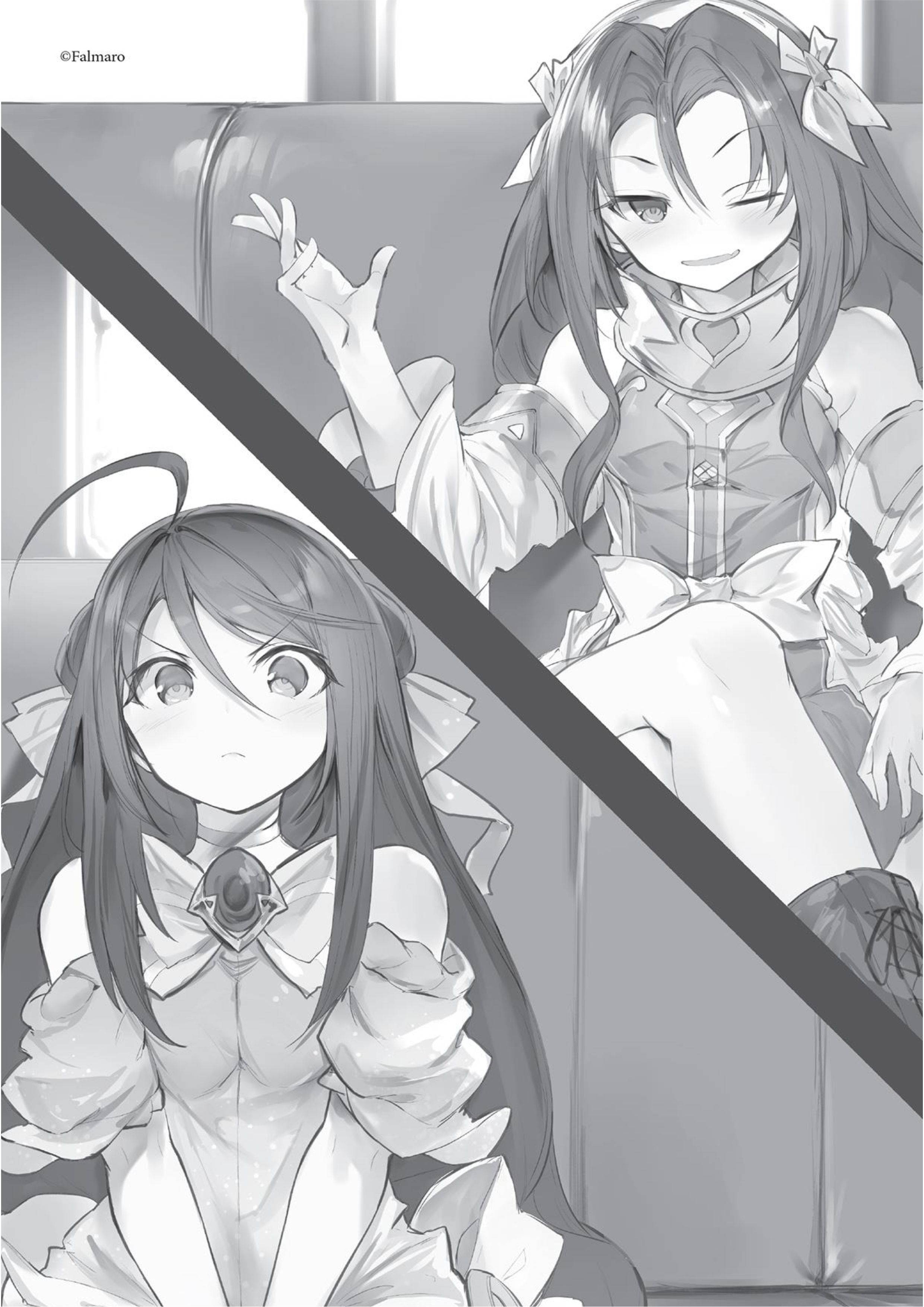 Tensai Ouji no Akaji Kokka Saisei Jutsu V8 Illustration - Megumi Novel