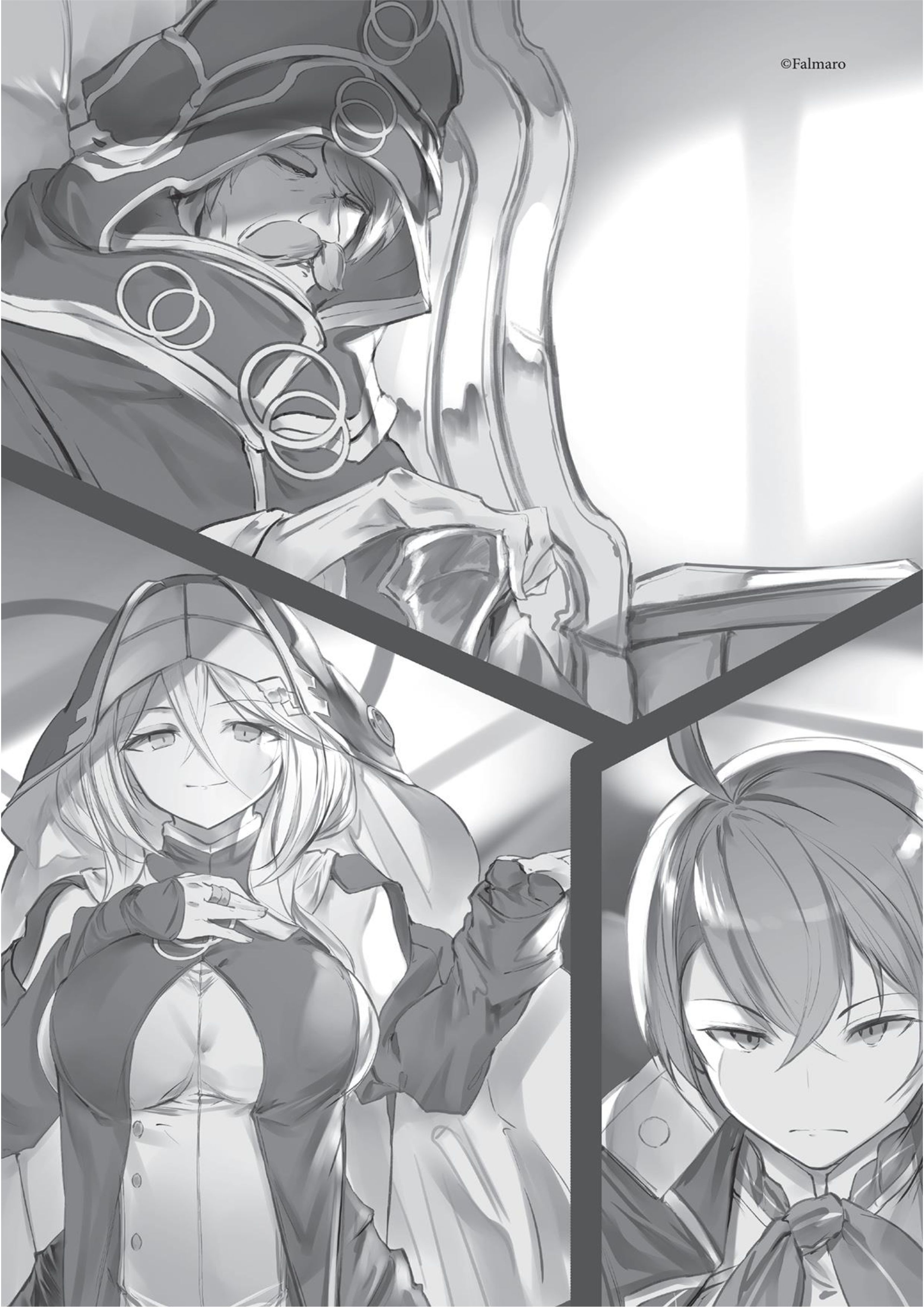 Tensai Ouji no Akaji Kokka Saisei Jutsu V8 Illustration - Megumi Novel