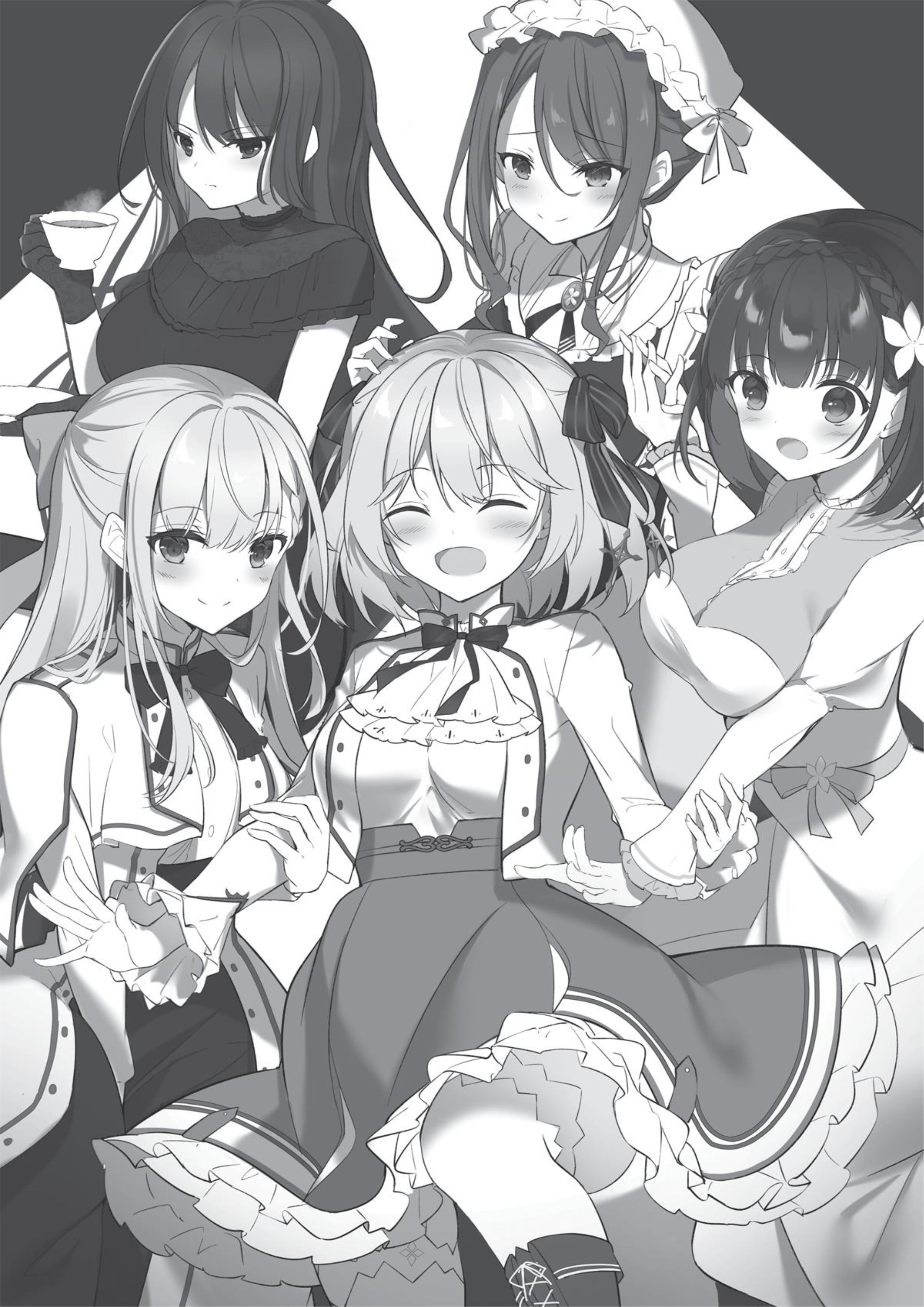 Tensei Oujo to Tensai Reijou no Mahou Kakumei V3 Illustration - Megumi Novel