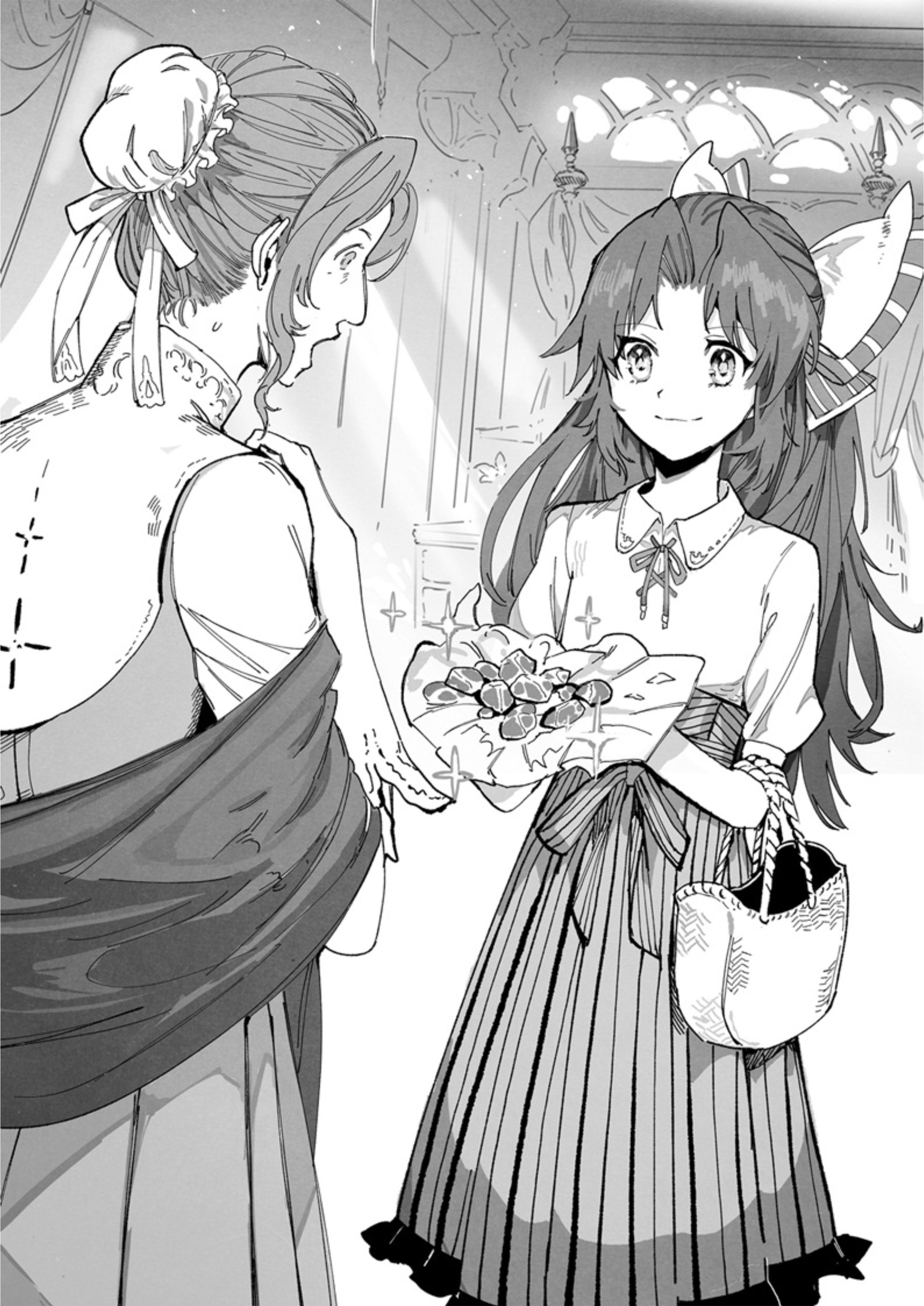 Tensei Shita Daiseijo wa V4 Illustration - Megumi Novel