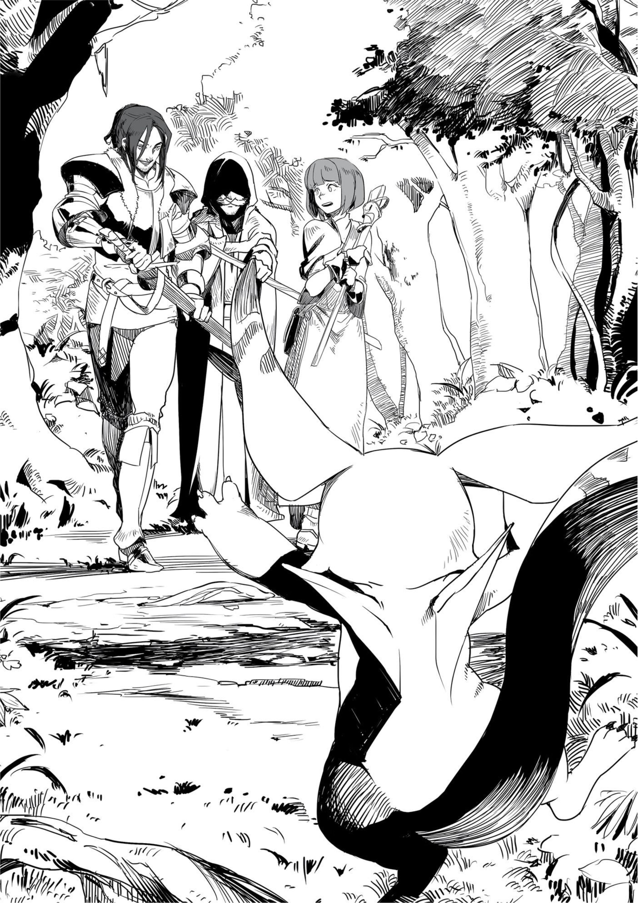 Tensei Shitara Dragon no Tamago Datta V1 Illustration - Megumi Novel