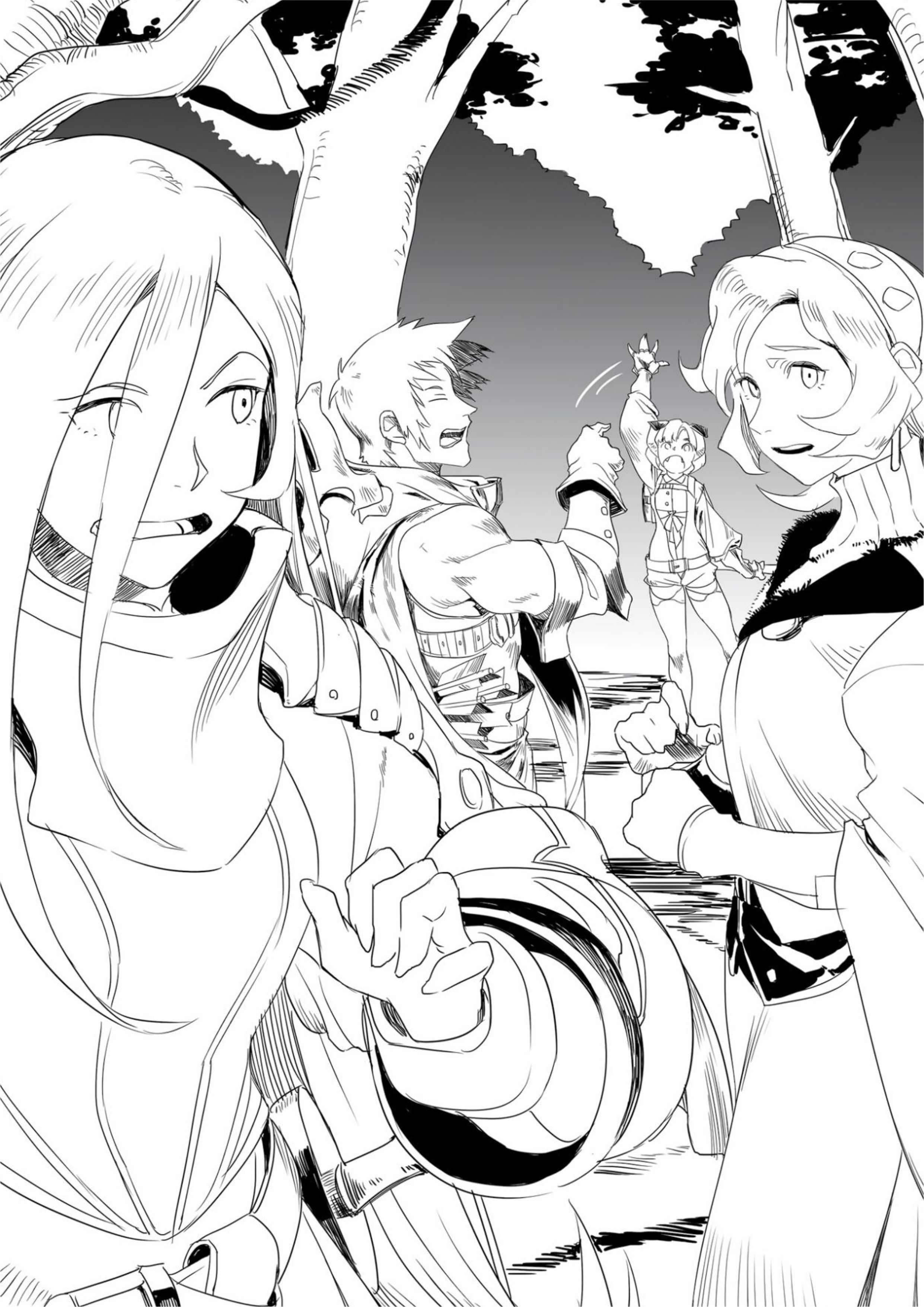 Tensei Shitara Dragon no Tamago Datta V2 Illustration - Megumi Novel