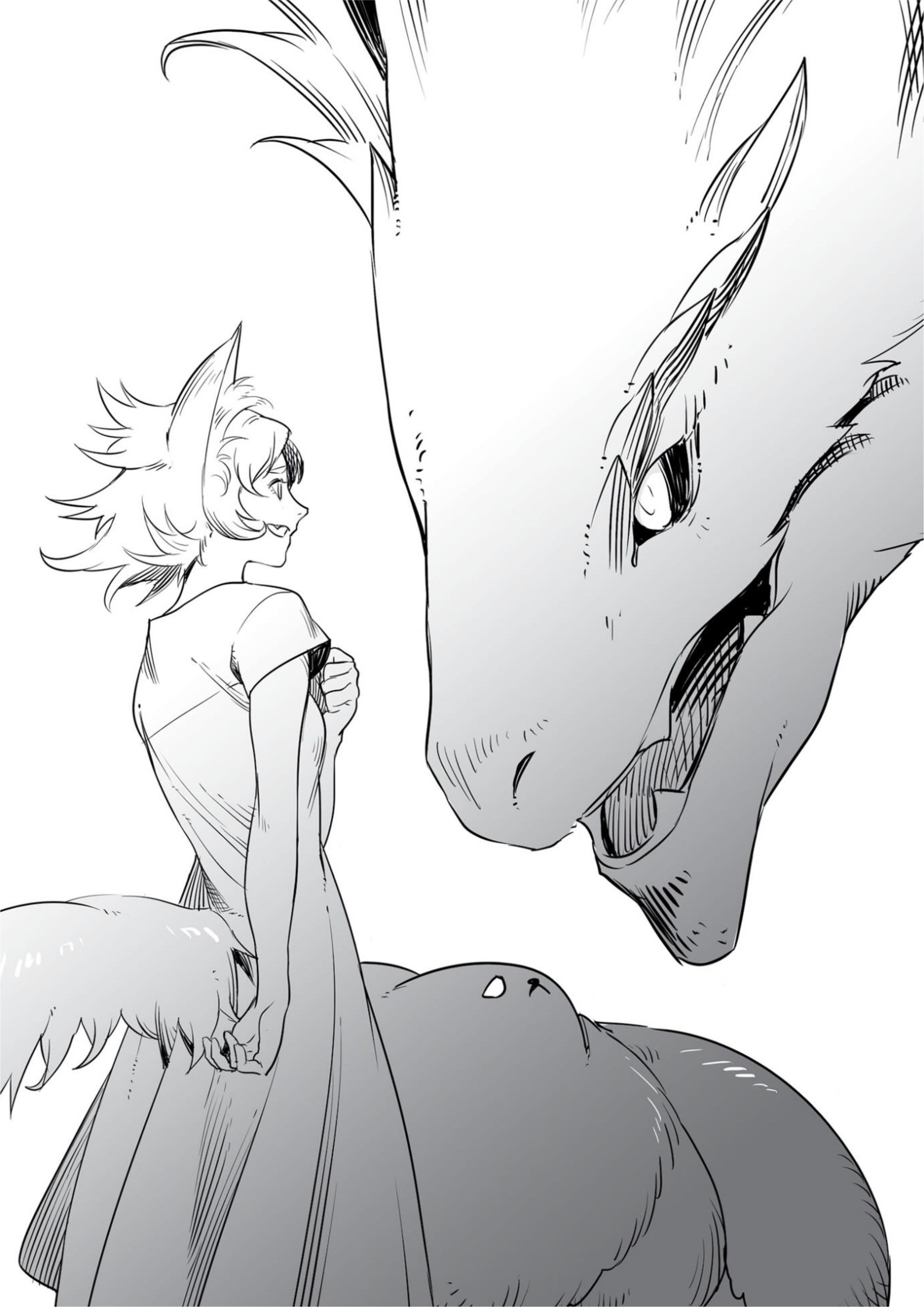 Tensei Shitara Dragon no Tamago Datta V4 Illustration - Megumi Novel