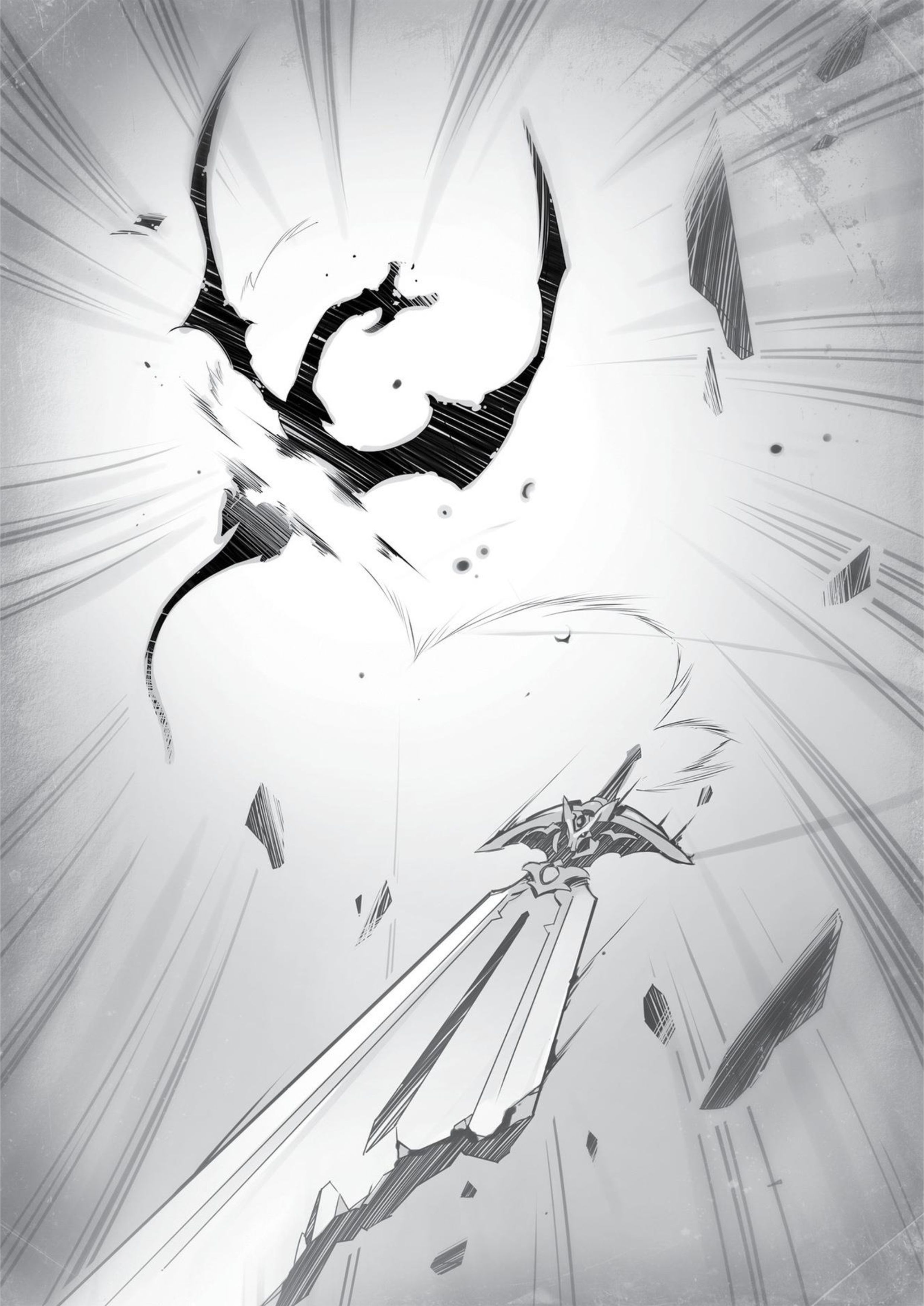 Tensei Shitara Ken Deshita V1 Illustration - Megumi Novel