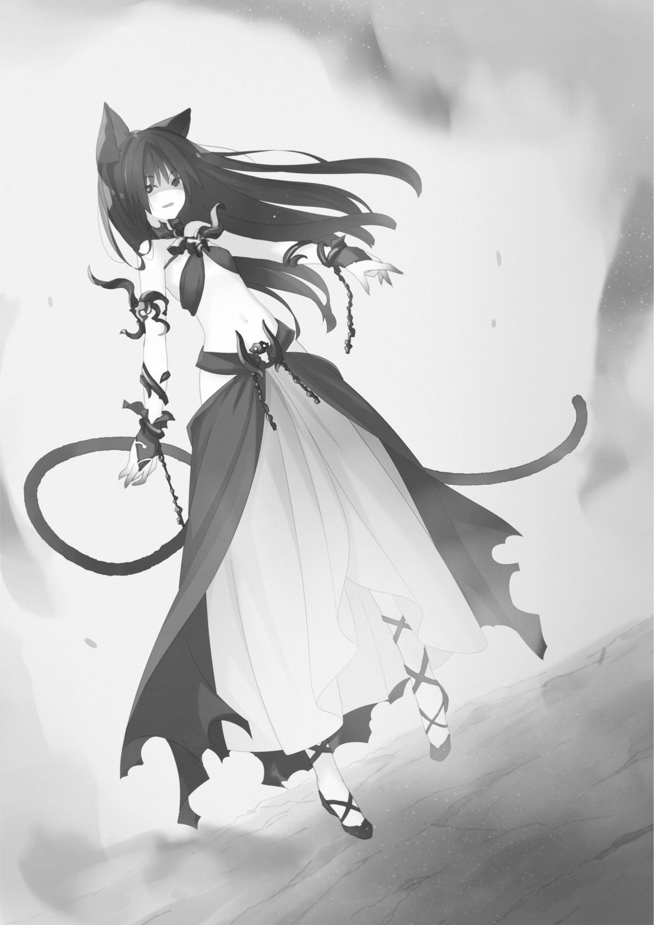 Tensei Shitara Ken Deshita V9 Illustration - Megumi Novel