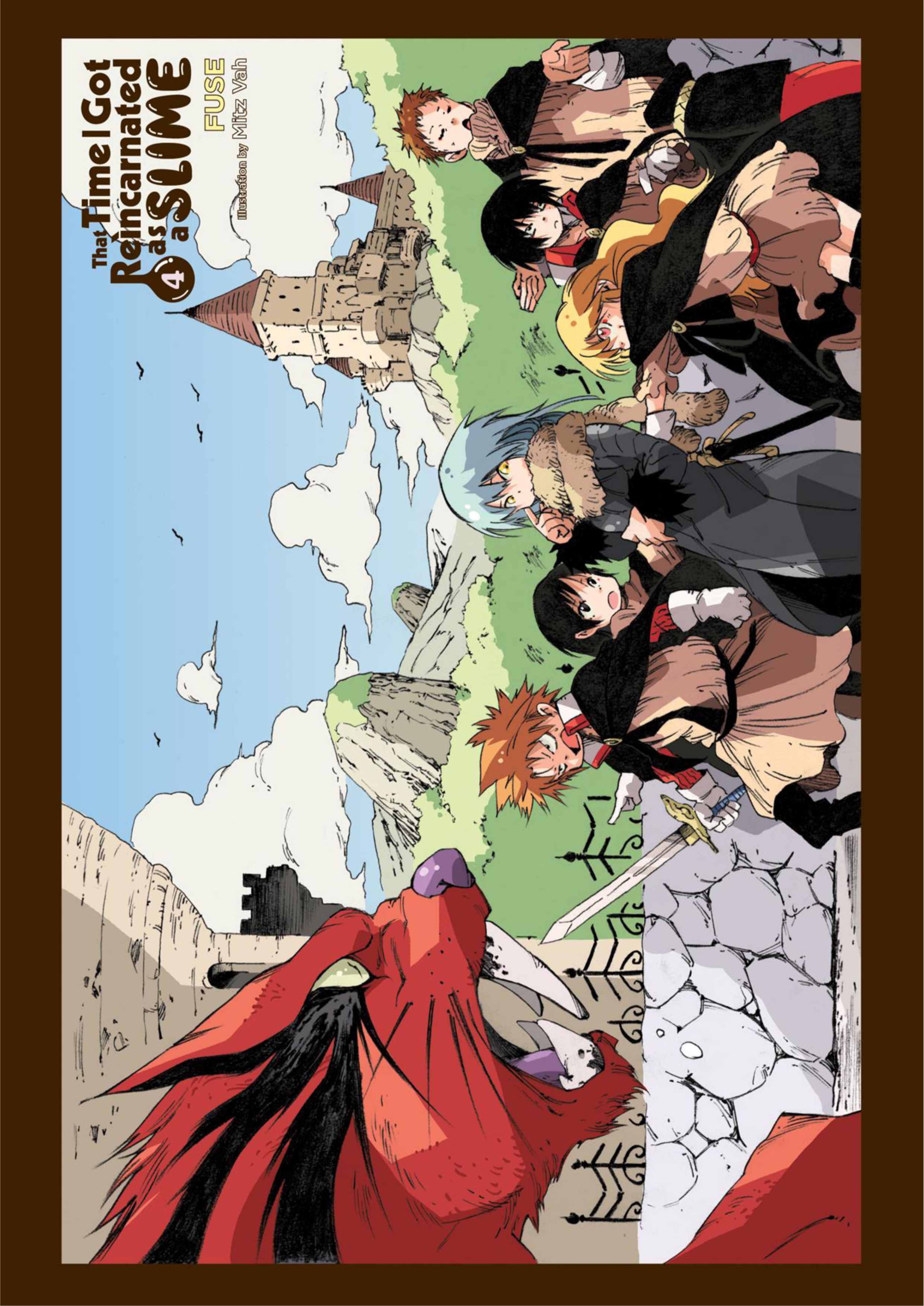 Tensei Shitara Slime Datta Ken V4 Illustration - Megumi Novel