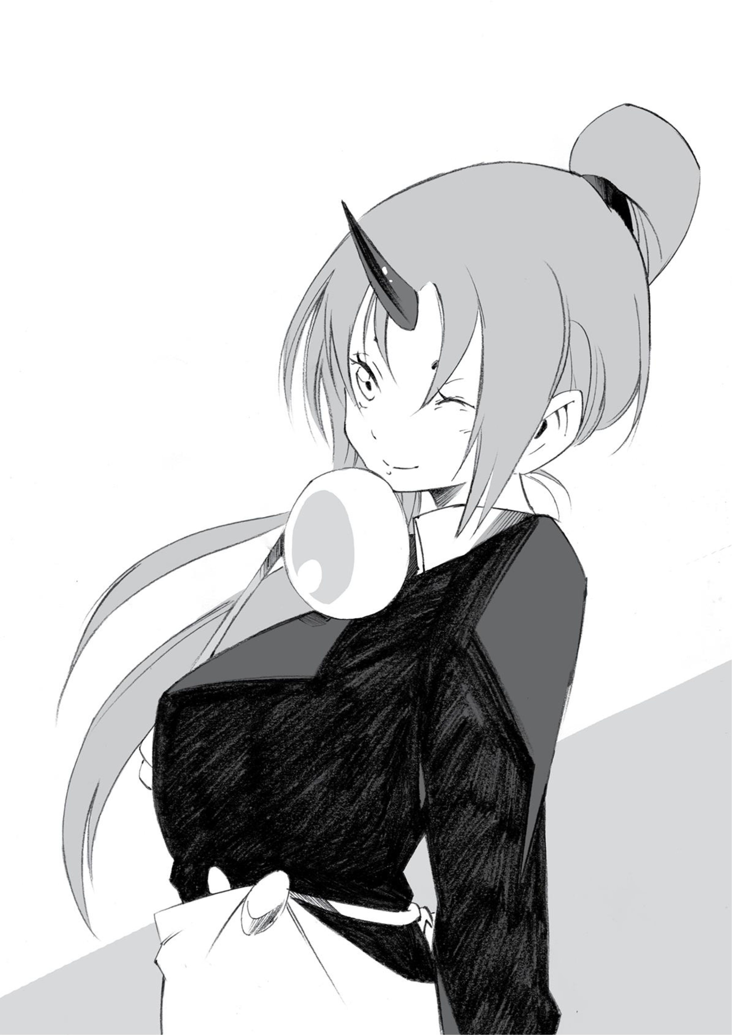 Tensei Shitara Slime Datta Ken V5 Illustration - Megumi Novel