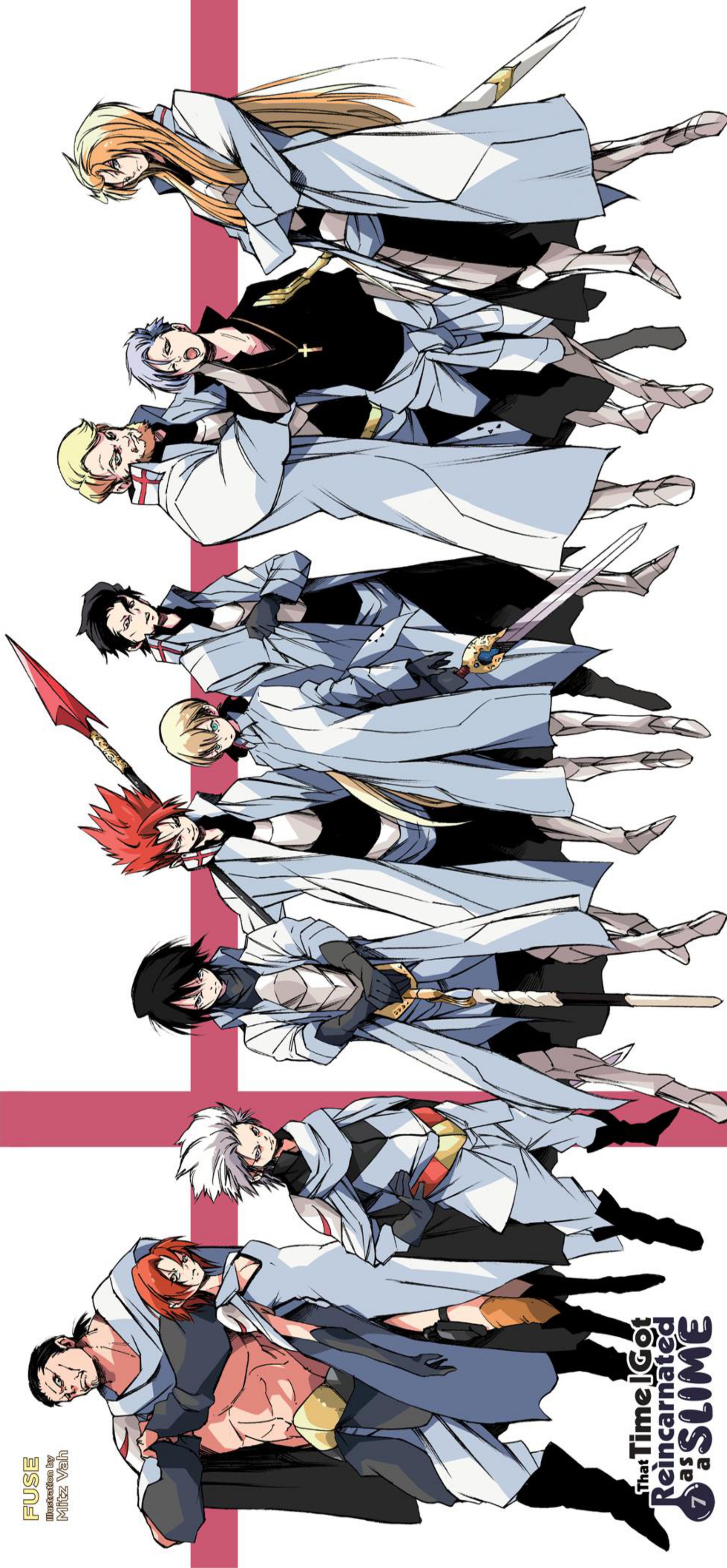 Tensei Shitara Slime Datta Ken V7 Illustration - Megumi Novel