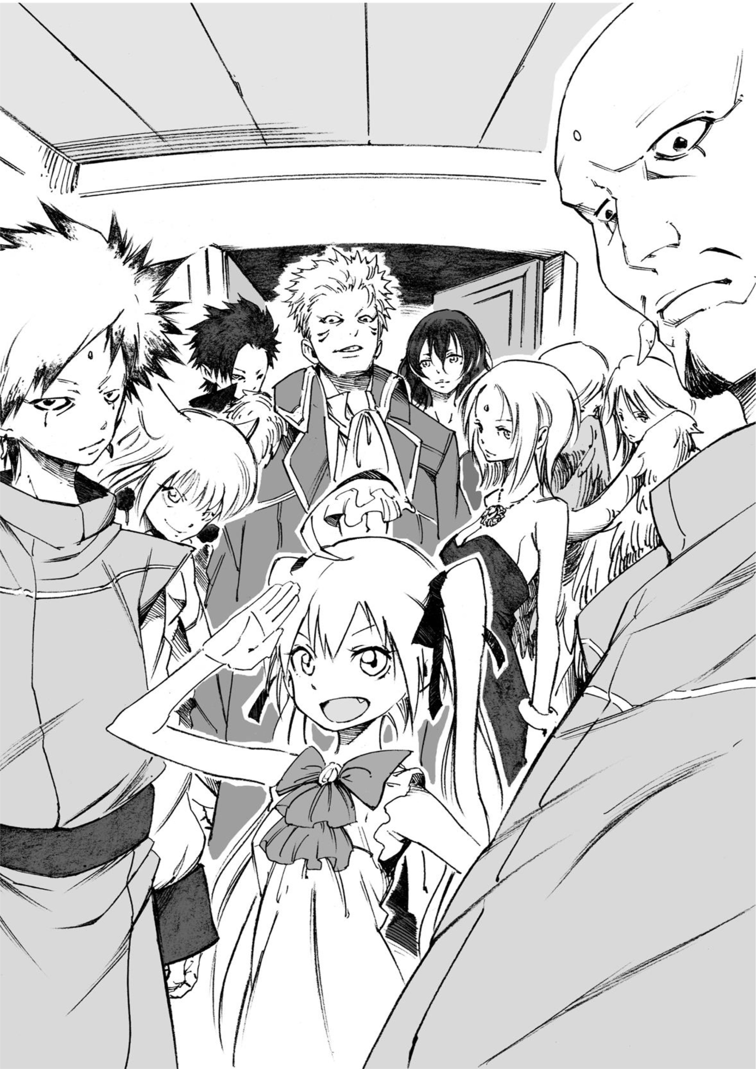 Tensei Shitara Slime Datta Ken V9 Illustration - Megumi Novel