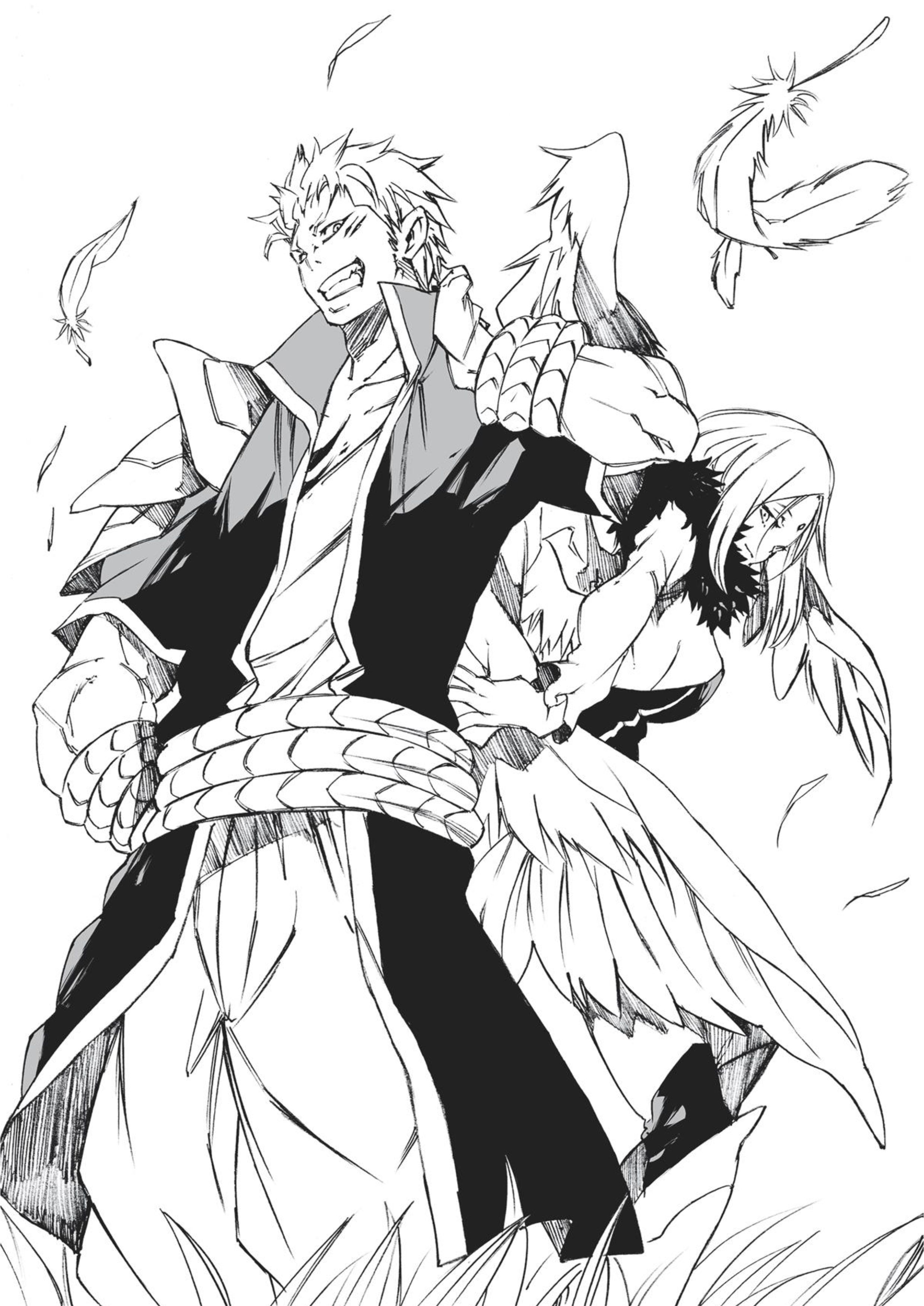 Tensei Shitara Slime Datta Ken V15 Illustration - Megumi Novel