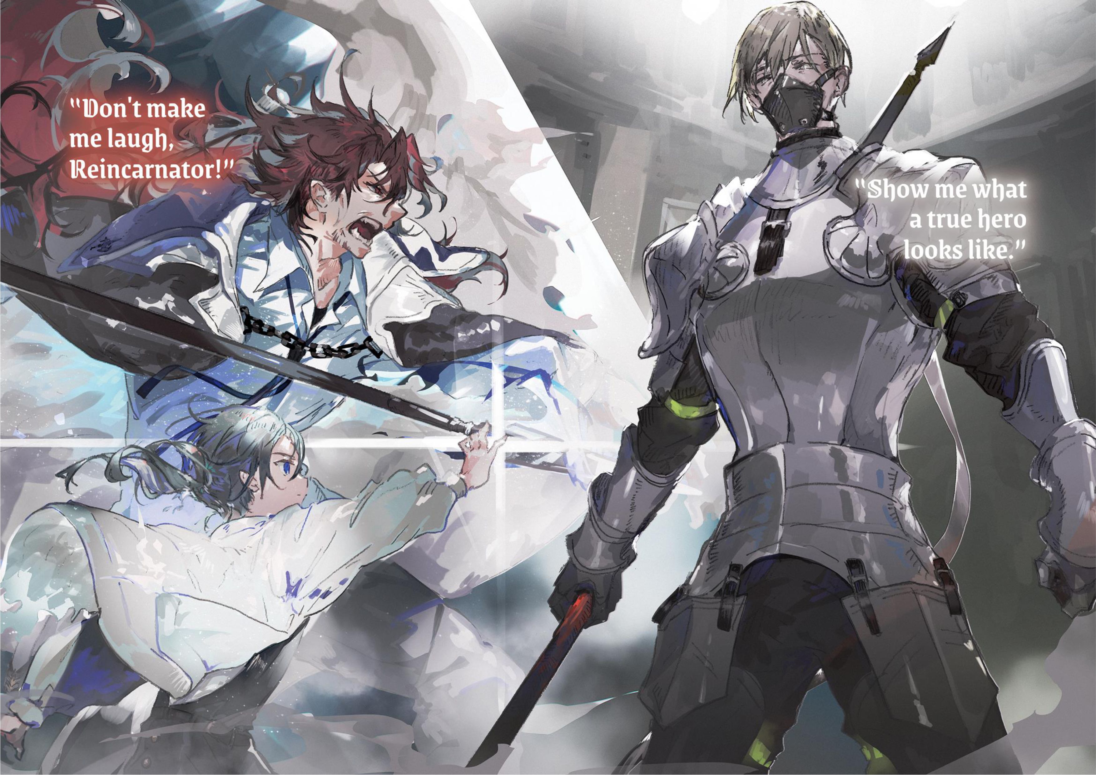 Tenseisha wo Korosu Mono V1 Illustration - Megumi Novel