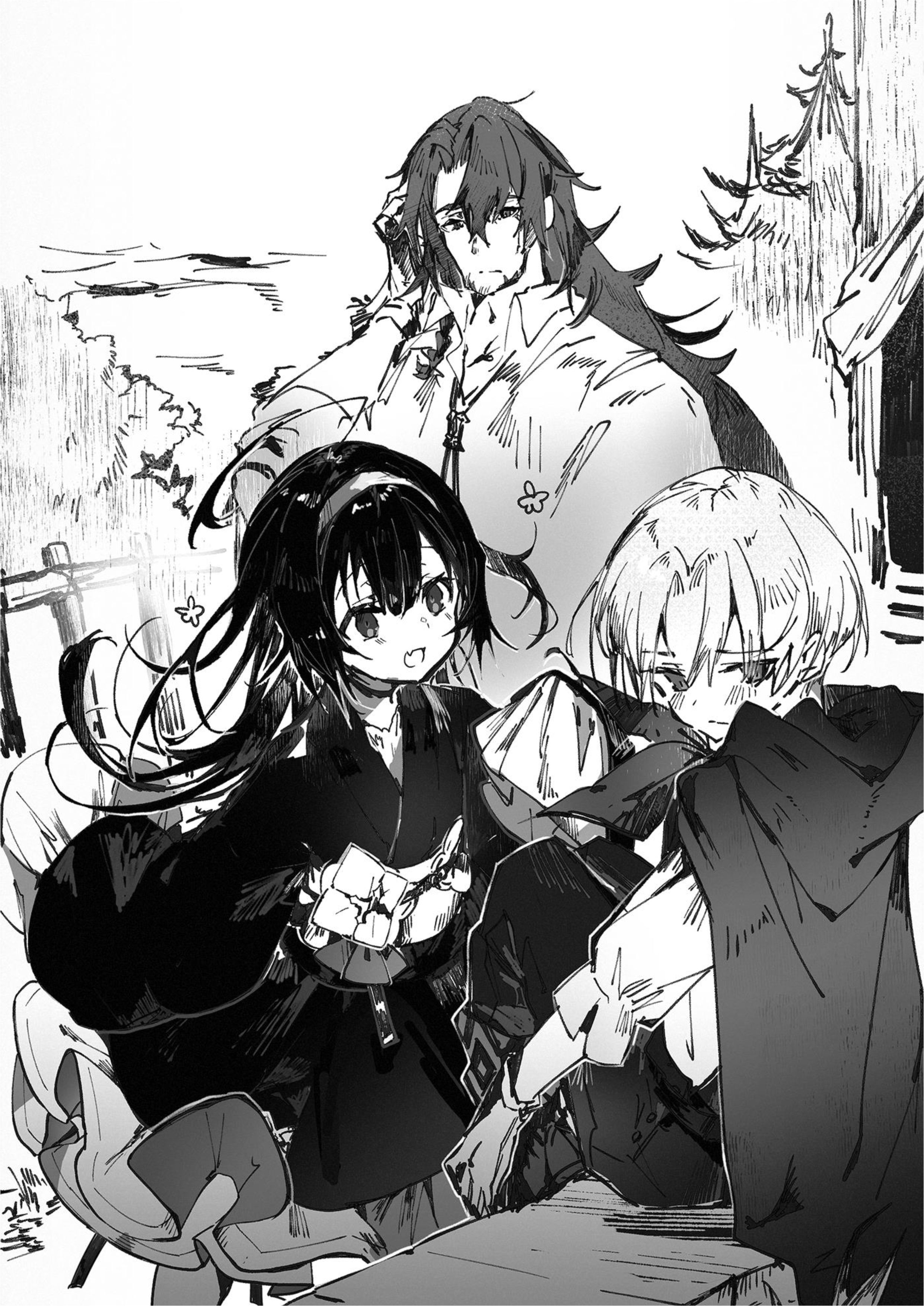 Tenseisha wo Korosu Mono V1 Illustration - Megumi Novel