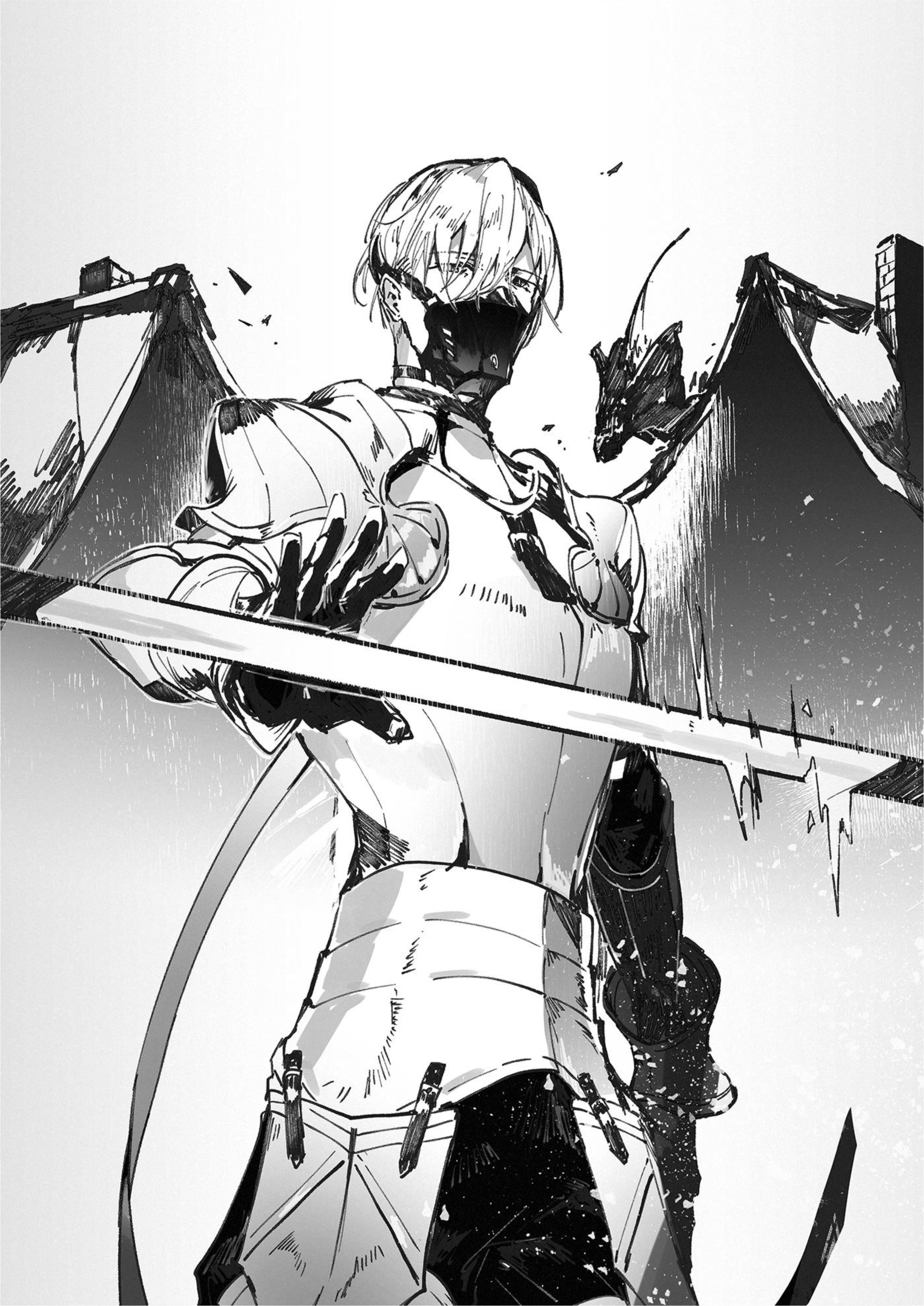 Tenseisha wo Korosu Mono V1 Illustration - Megumi Novel
