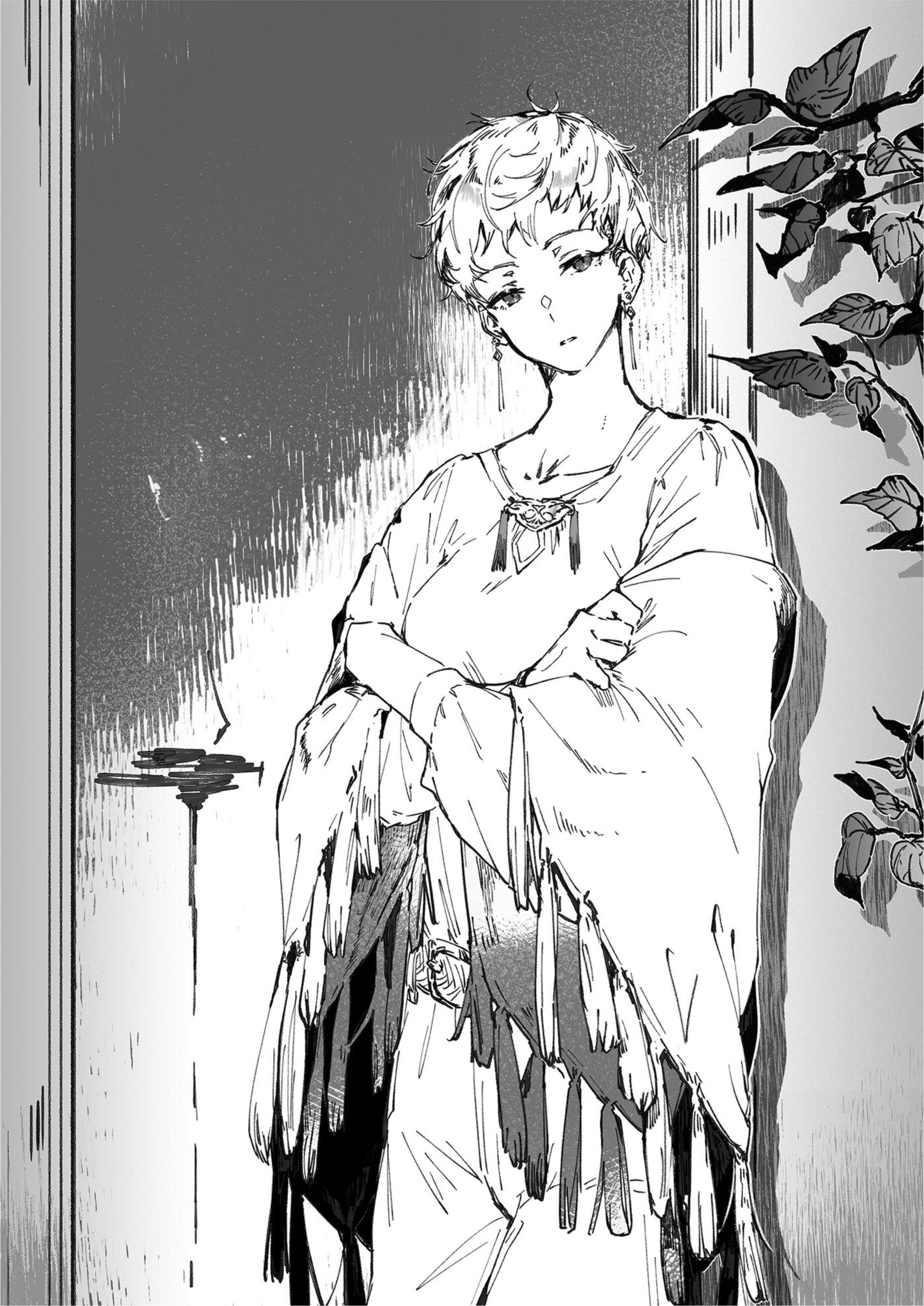 Tenseisha wo Korosu Mono V1 Illustration - Megumi Novel