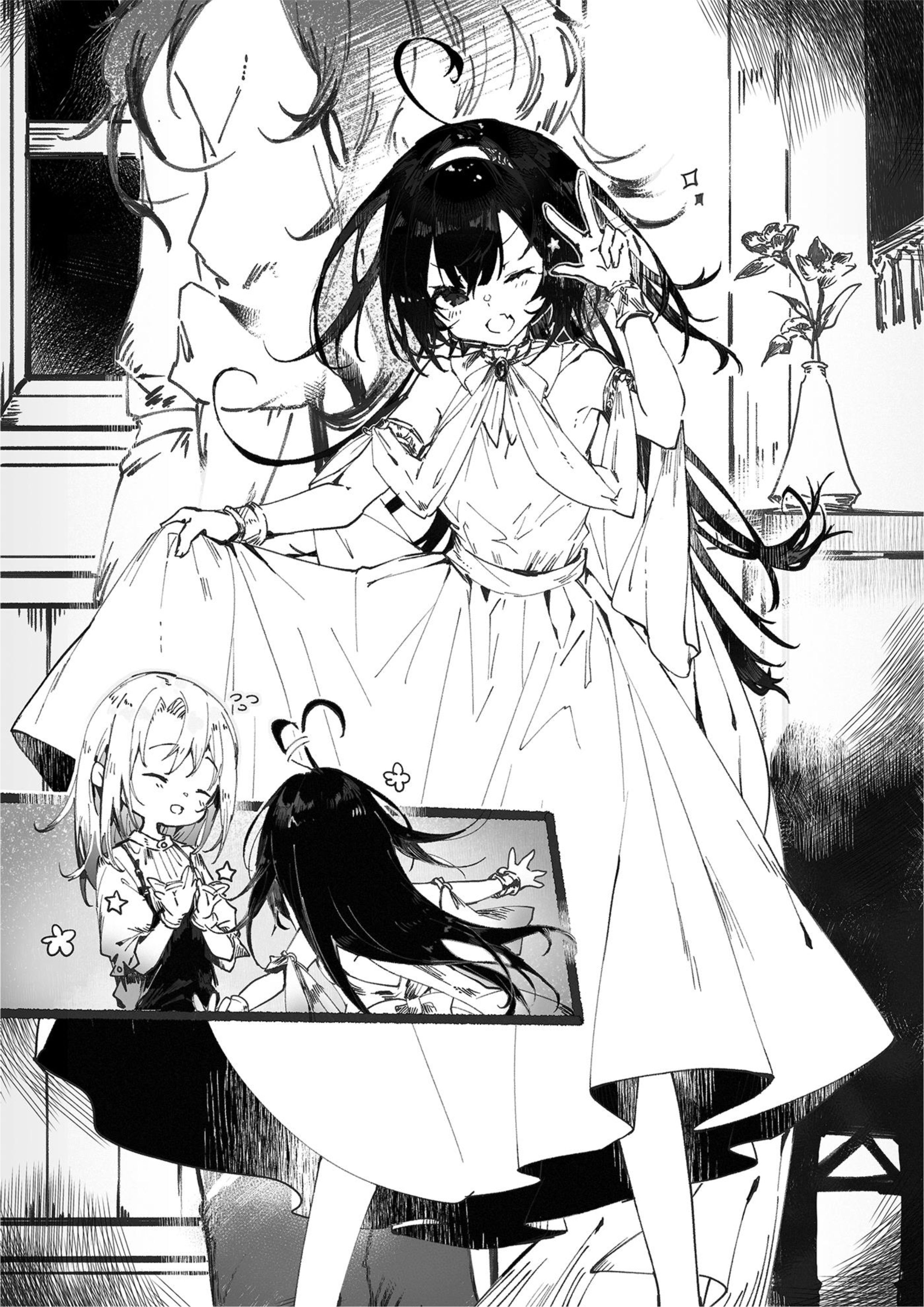 Tenseisha wo Korosu Mono V1 Illustration - Megumi Novel
