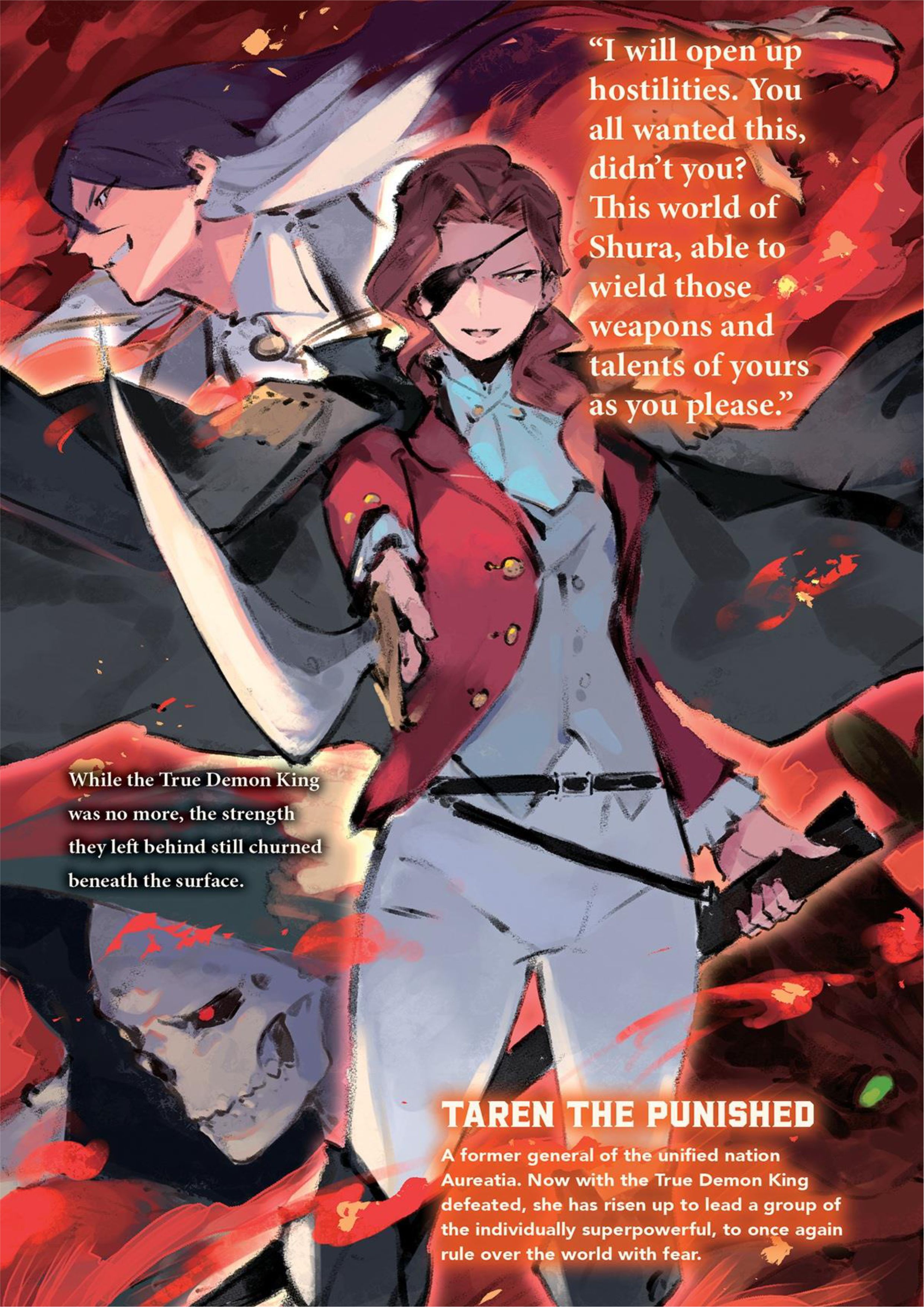 The New Demon King V1 Illustration - Megumi Novel