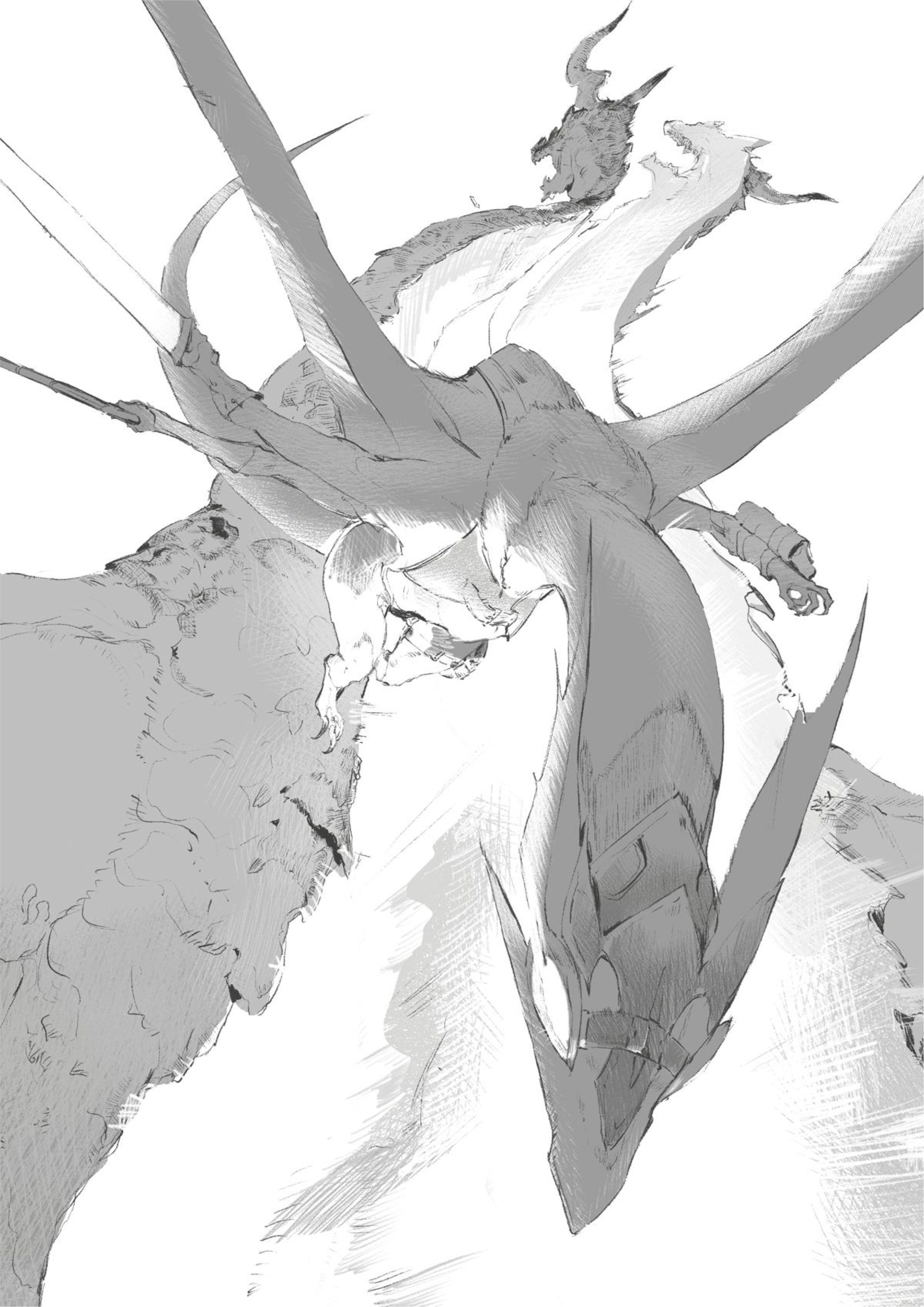 The New Demon King V1 Illustration - Megumi Novel