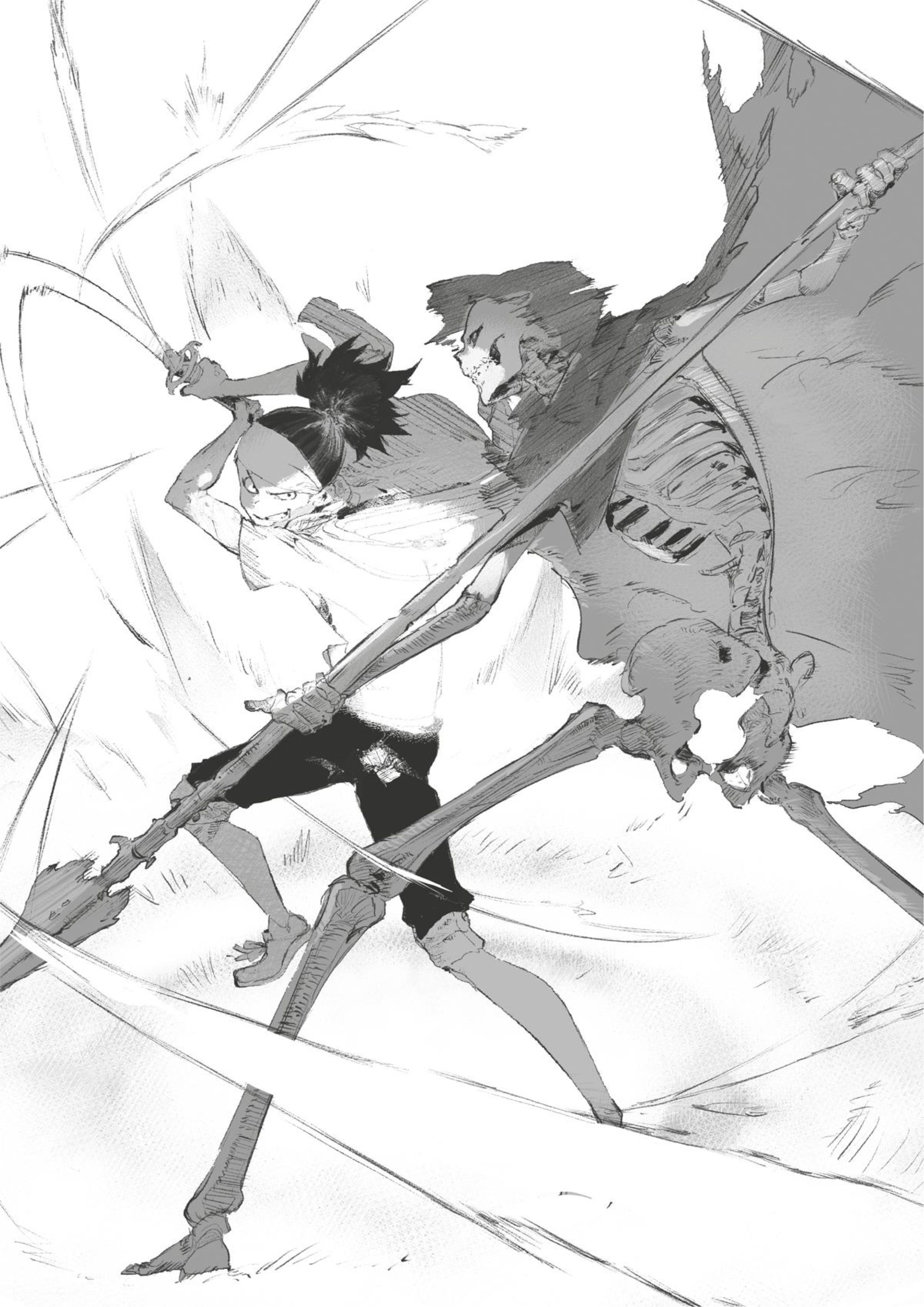 The New Demon King V1 Illustration - Megumi Novel