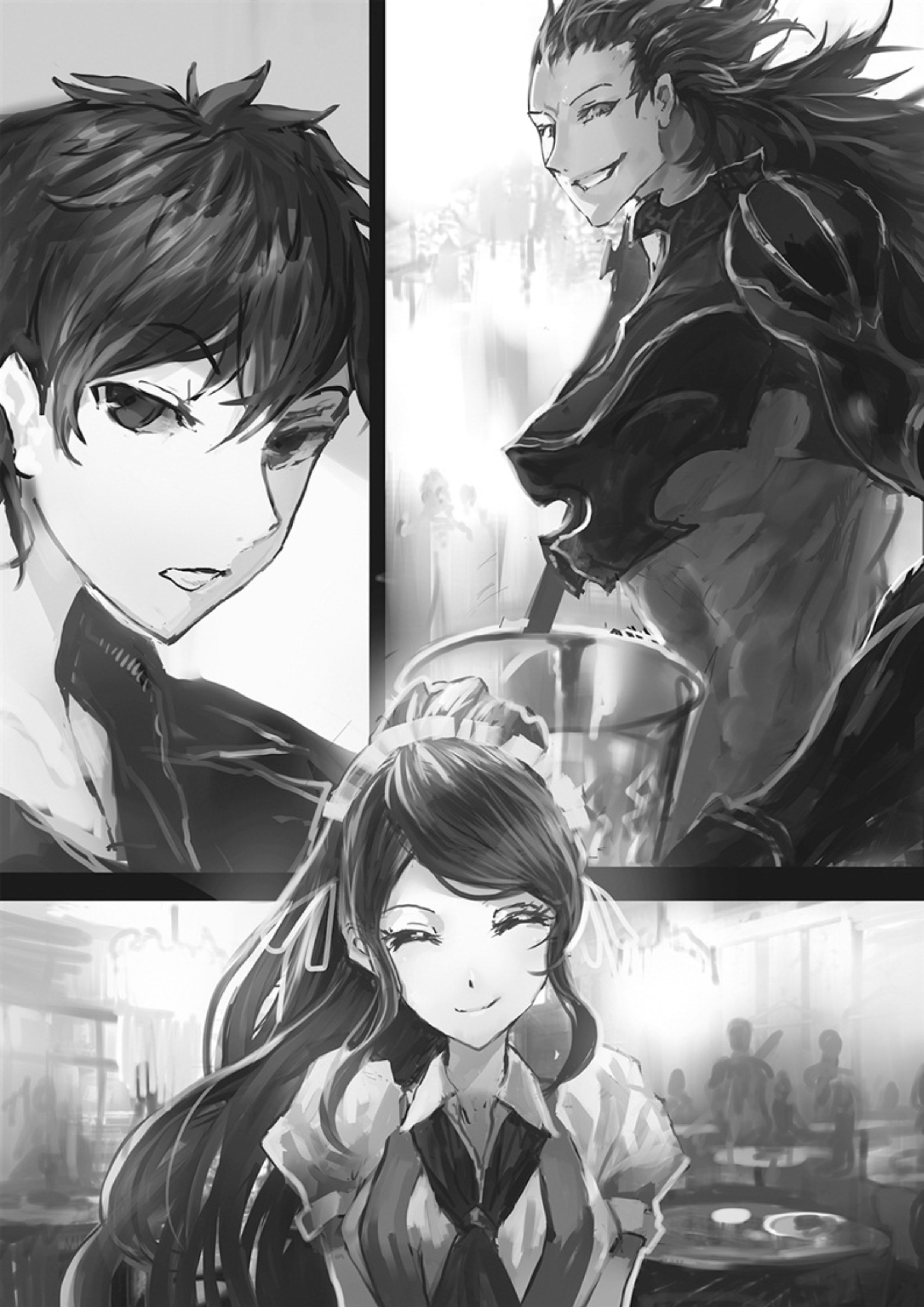 The New Gate V1 Illustration - Megumi Novel