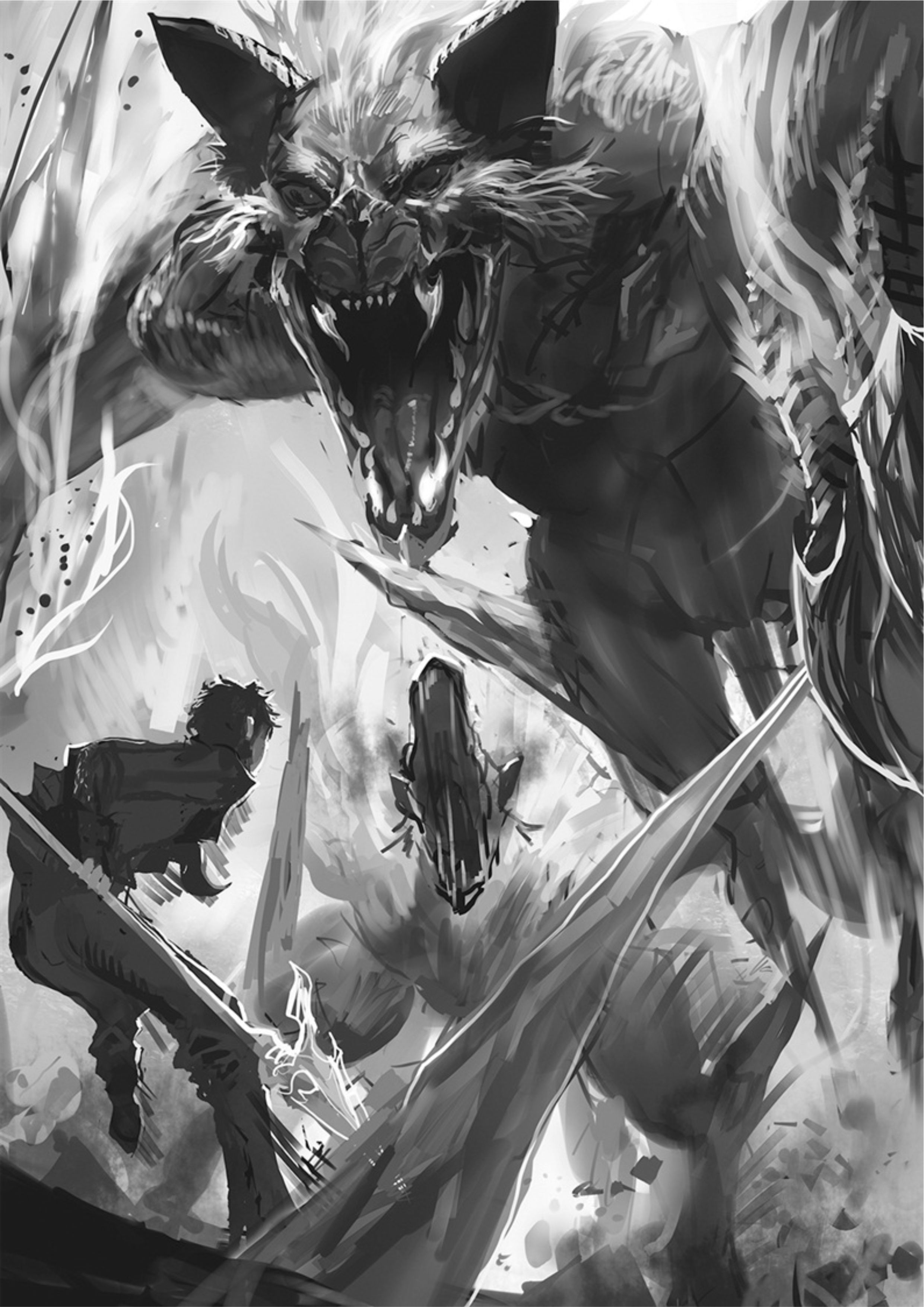 The New Gate V1 Illustration - Megumi Novel