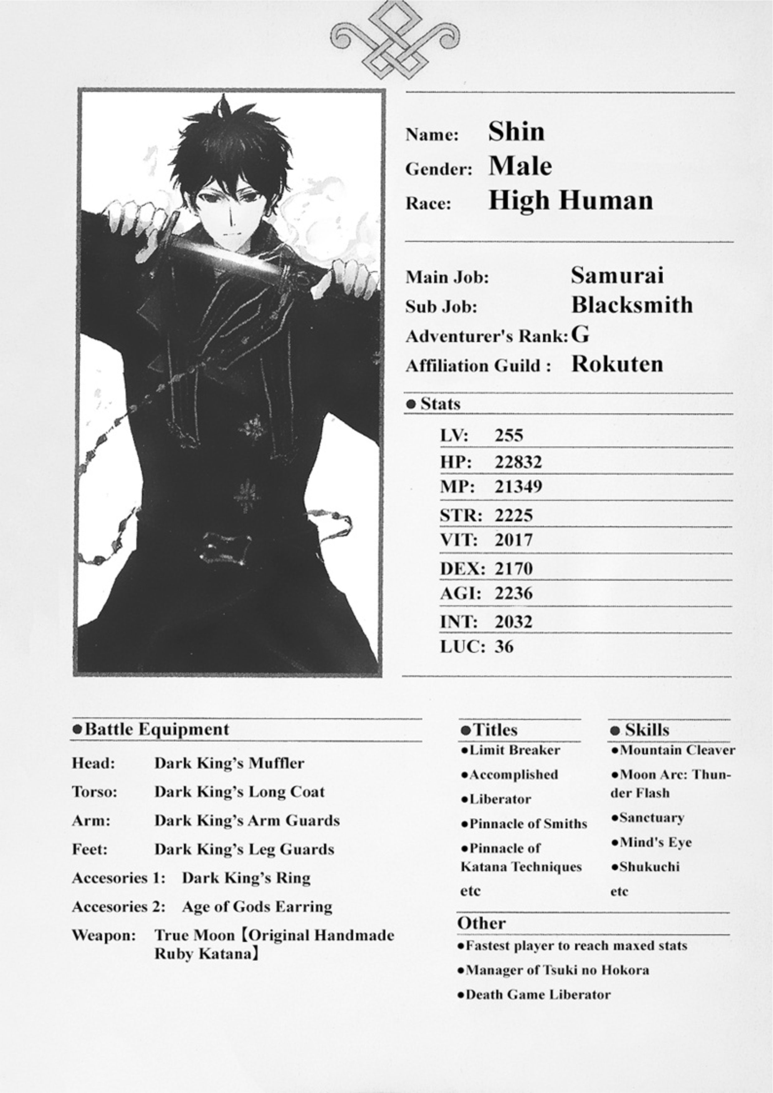 The New Gate V1 Illustration - Megumi Novel